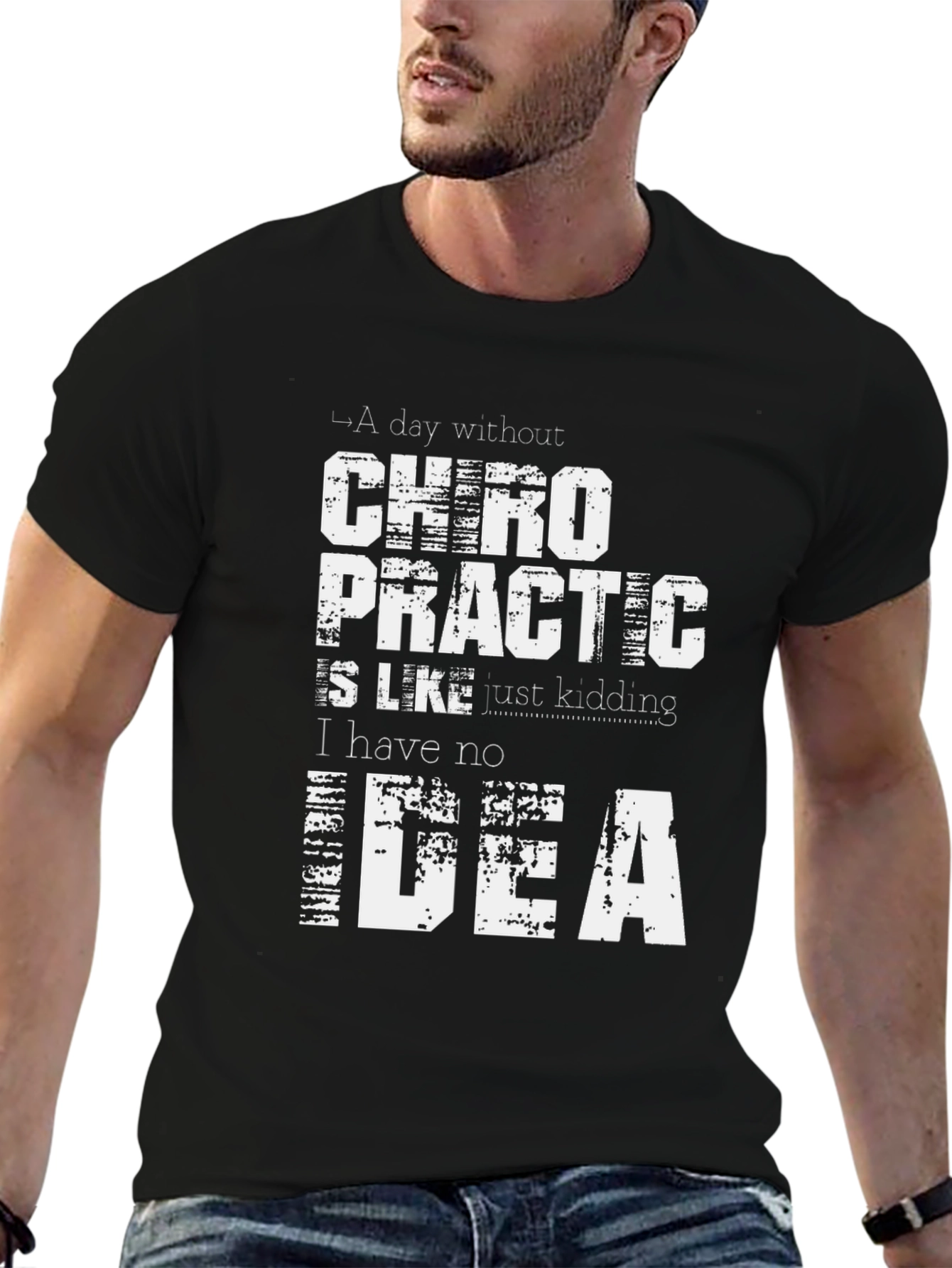 Chiropractic Idea Graphic Tee - Funny Gift