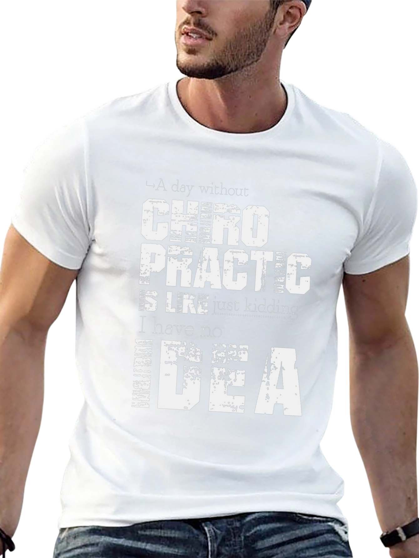 Chiropractic Idea Graphic Tee - Funny Gift