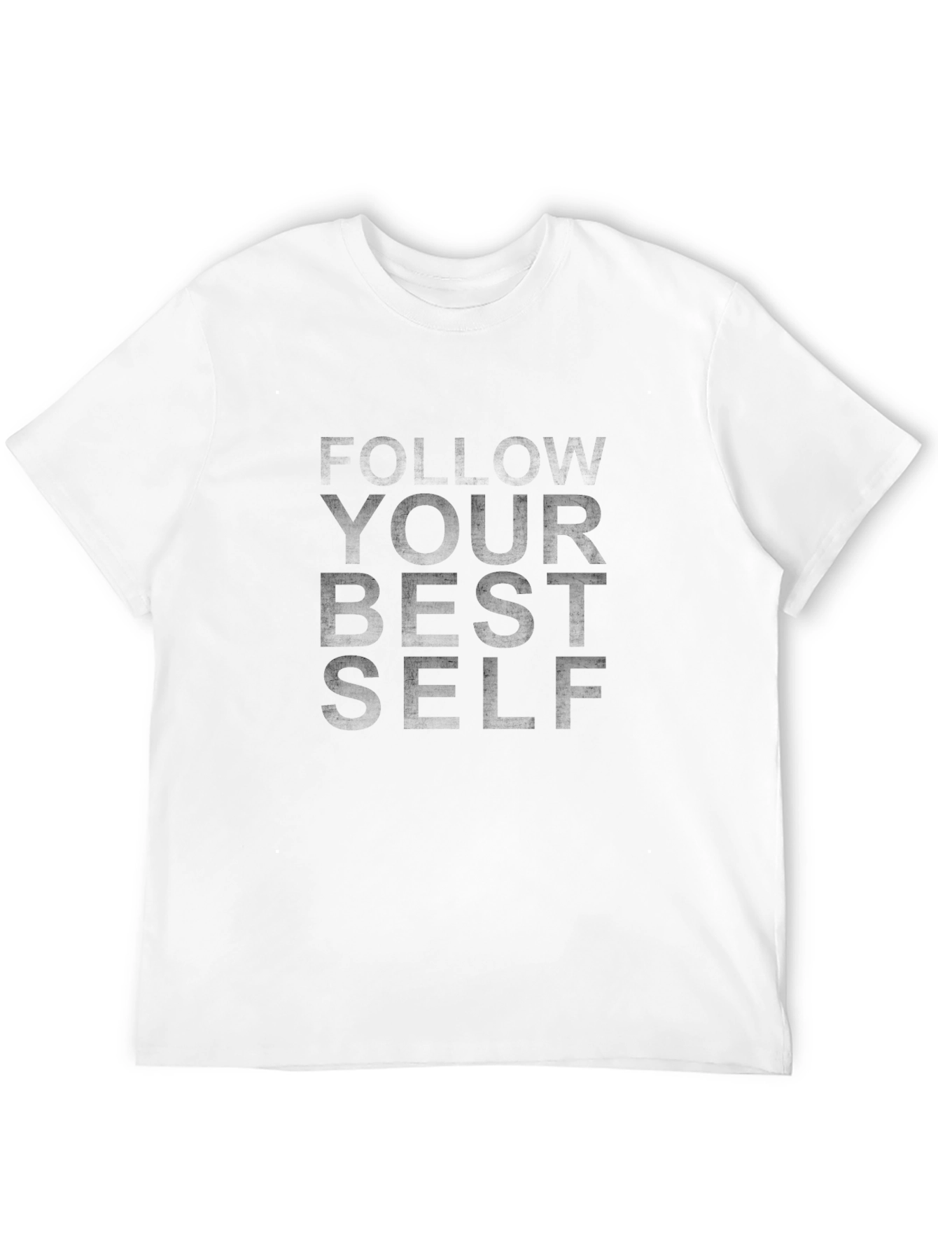 Follow Your Best Self Black Graphic Tee