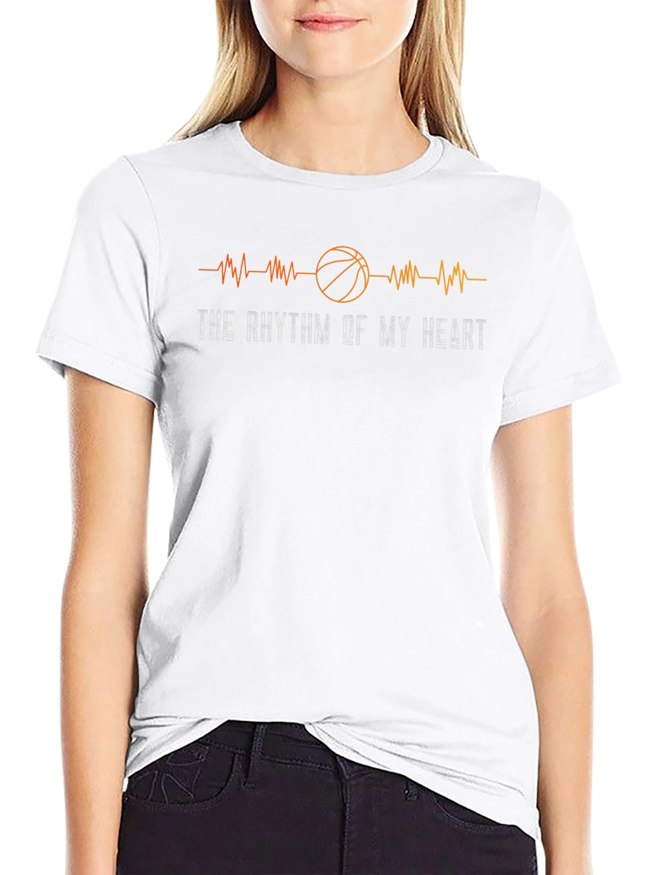 Basketball Heartbeat T-Shirt