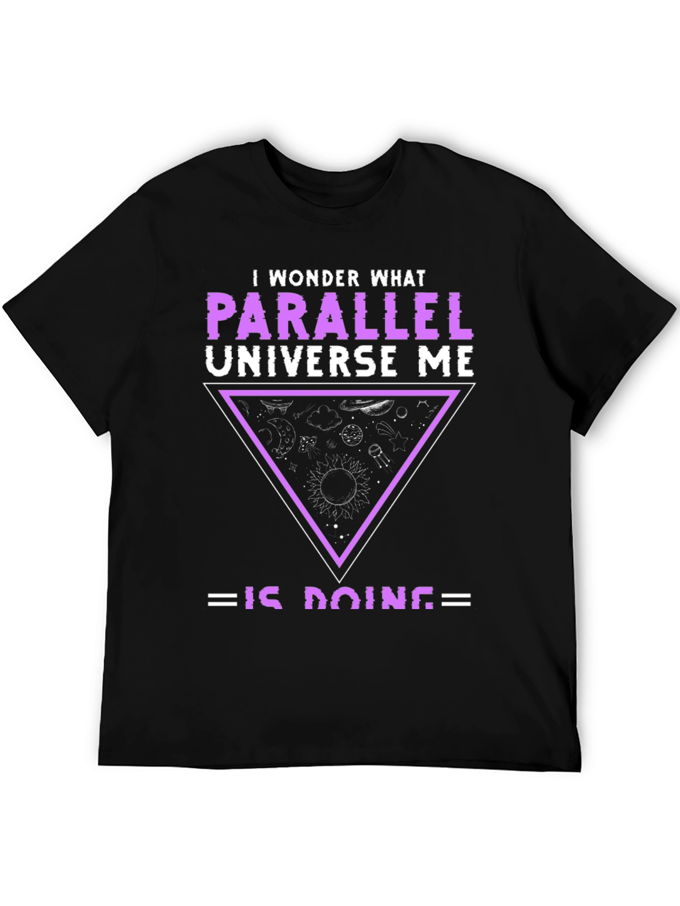 Parallel Universe T-Shirt - Cosmic Fun