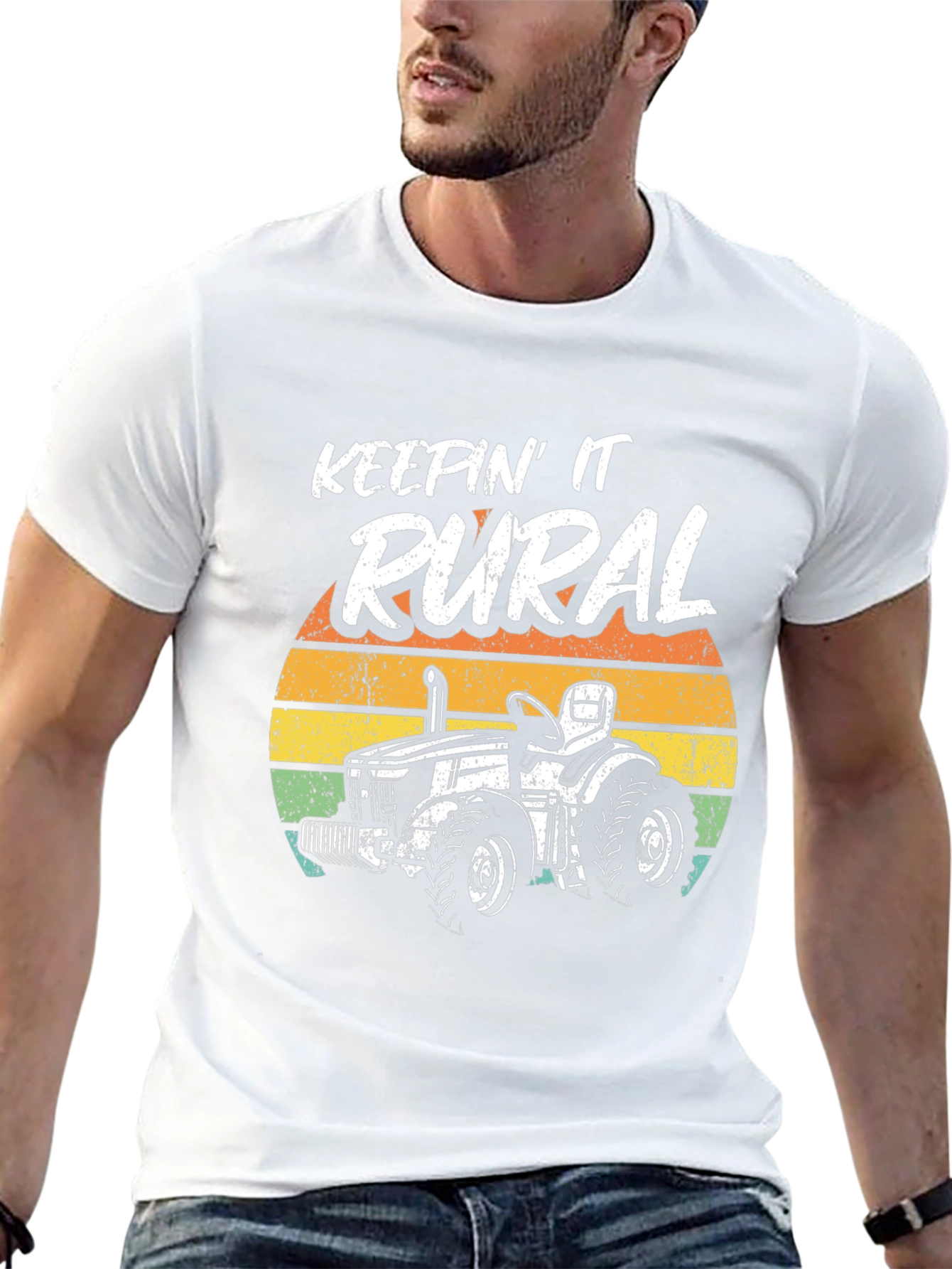 Keepin It Rural Black Graphic Tee