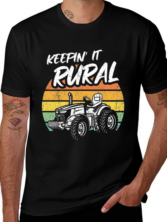 Keepin It Rural Black Graphic Tee