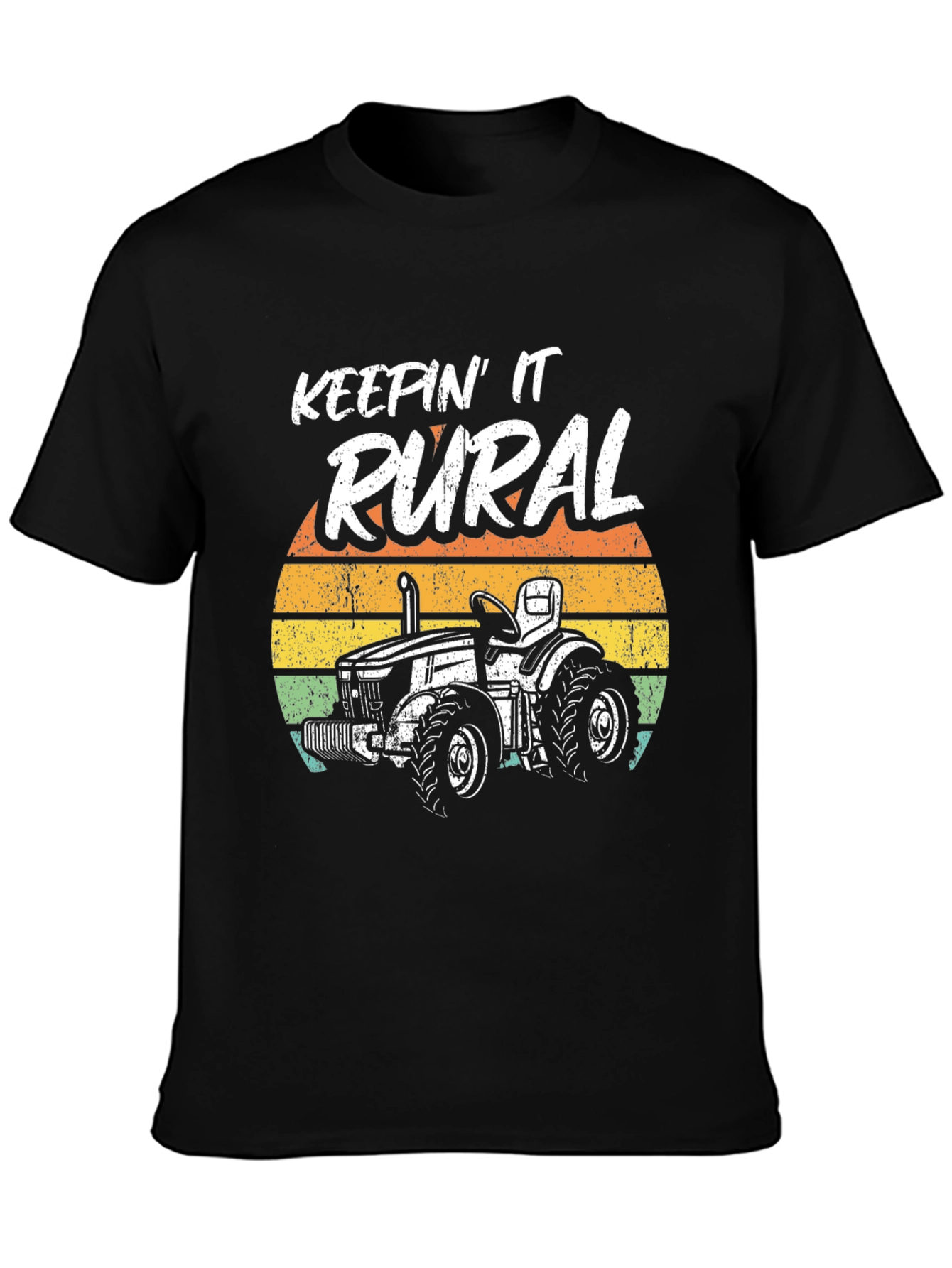 Keepin It Rural Black Graphic Tee