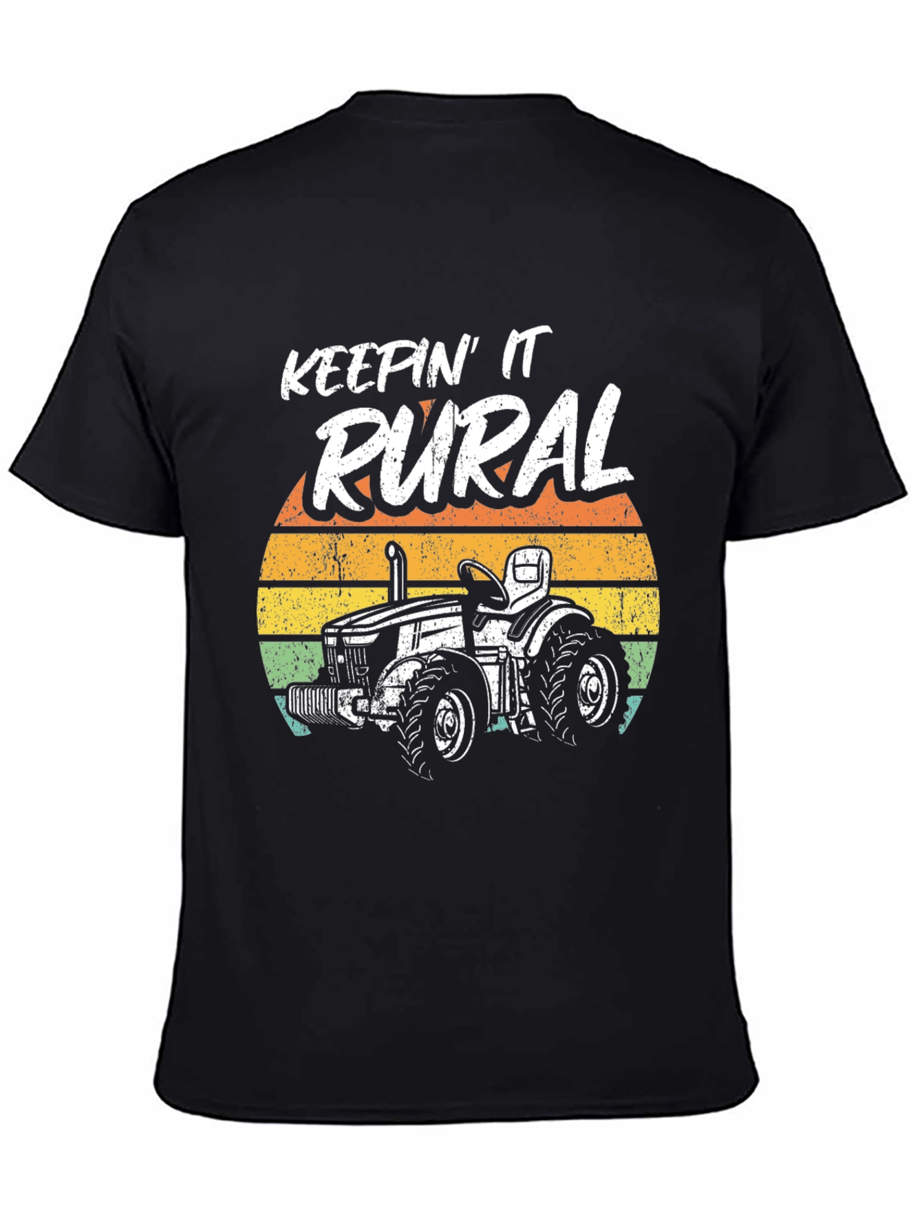 Keepin It Rural Black Graphic Tee