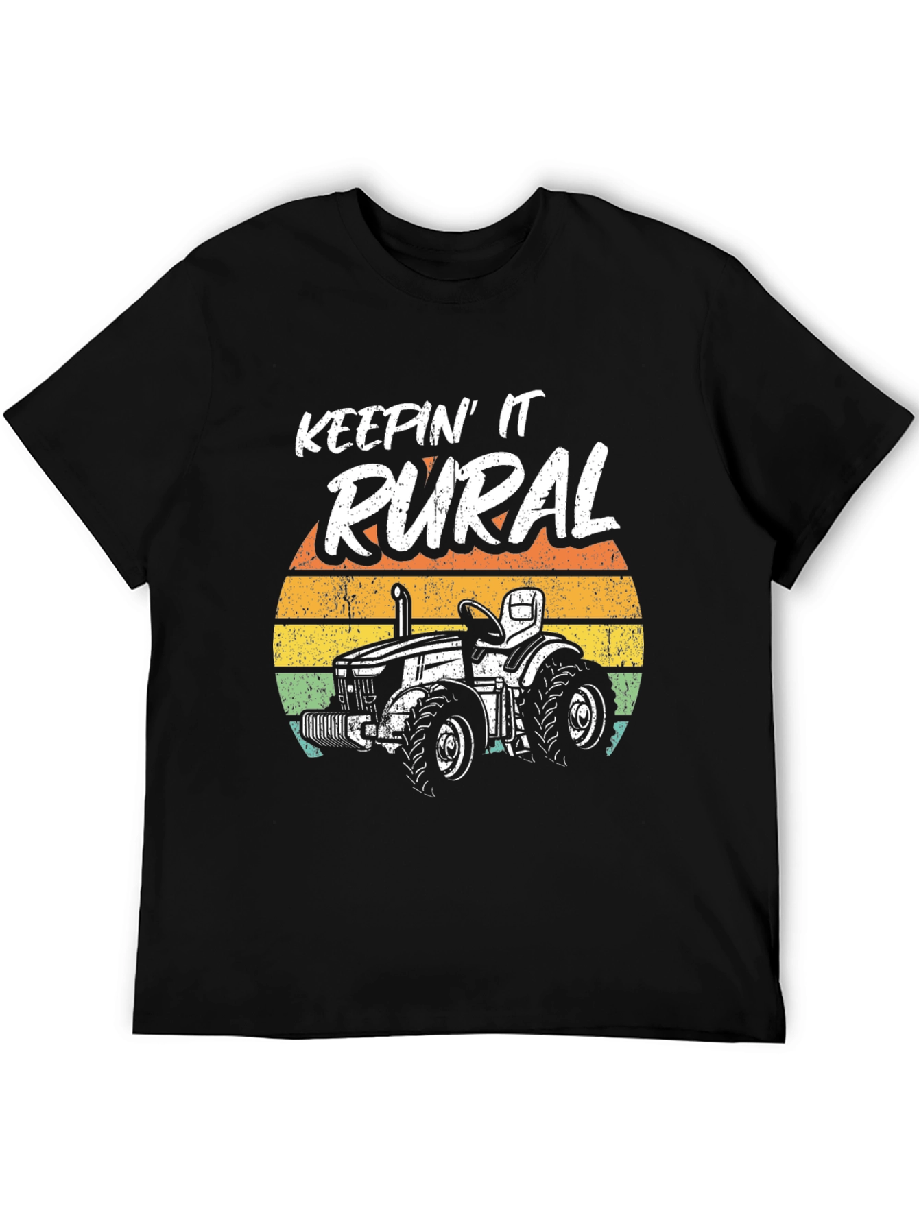 Keepin It Rural Black Graphic Tee