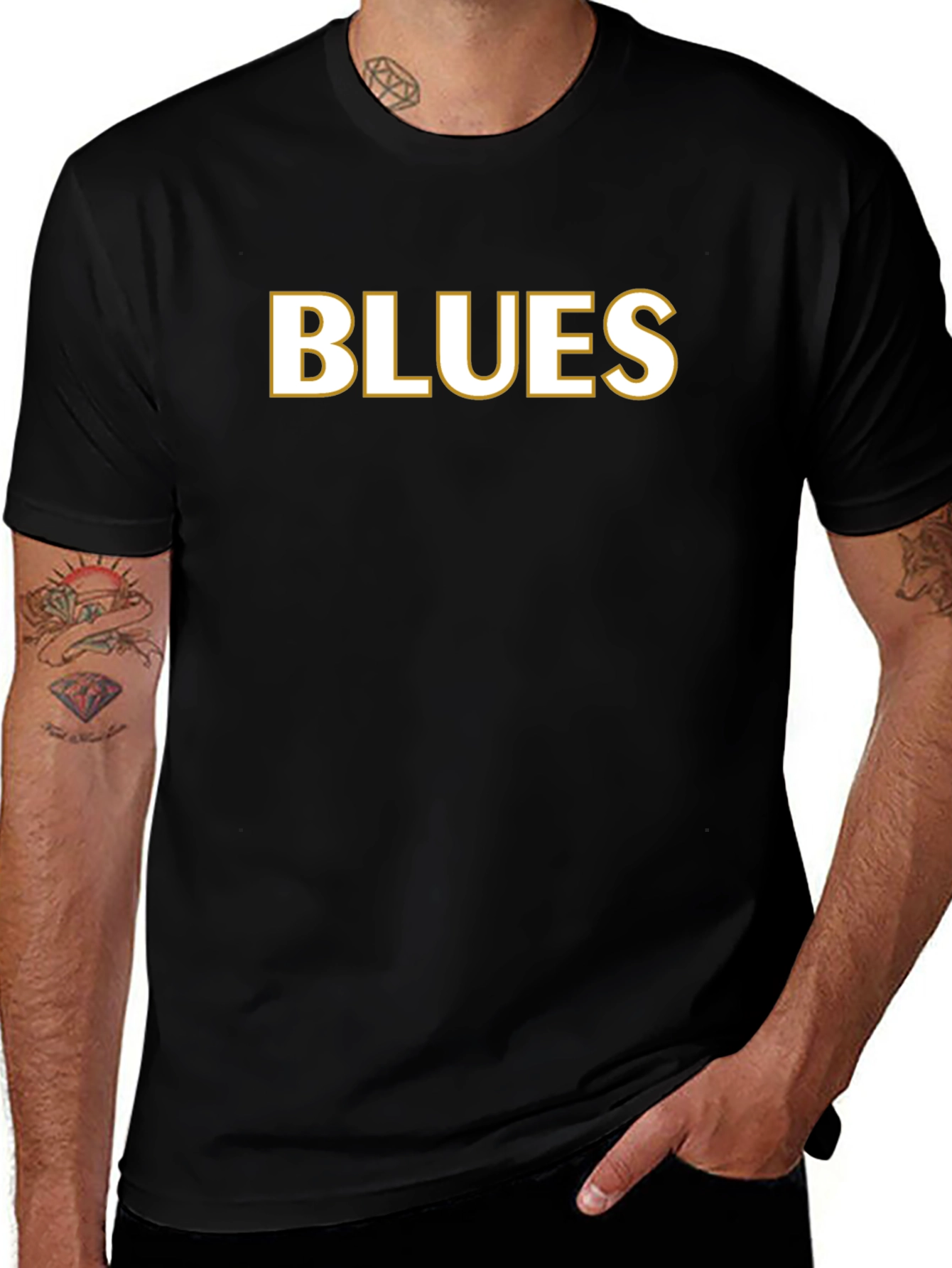 Blues Graphic Tee - Classic Style