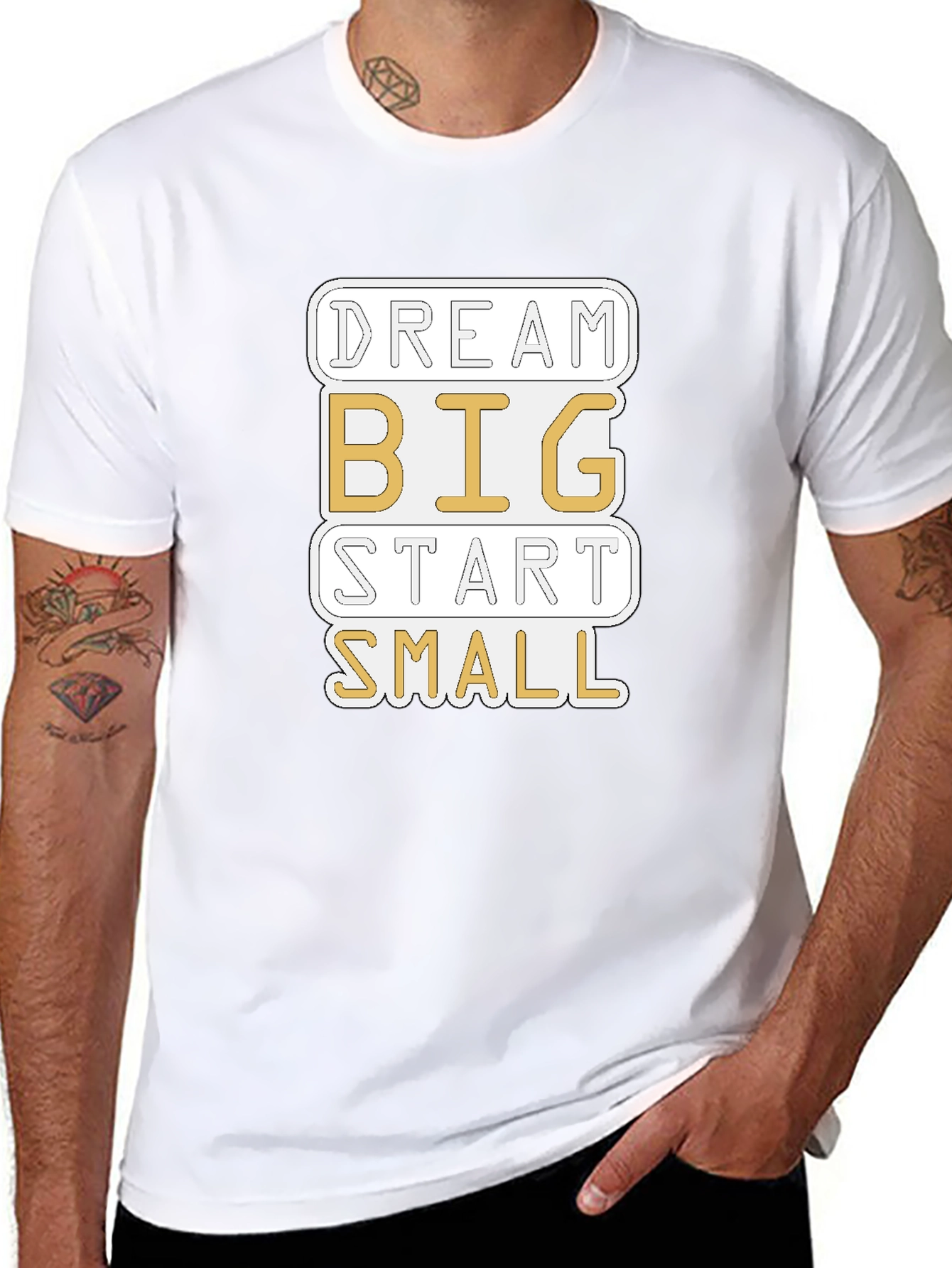 Dream Big Start Small Graphic Tee