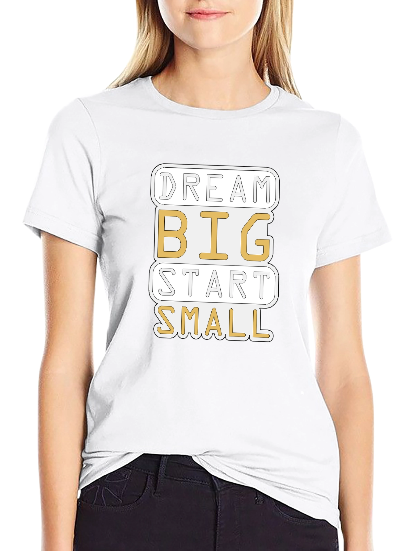 Dream Big Start Small Graphic Tee
