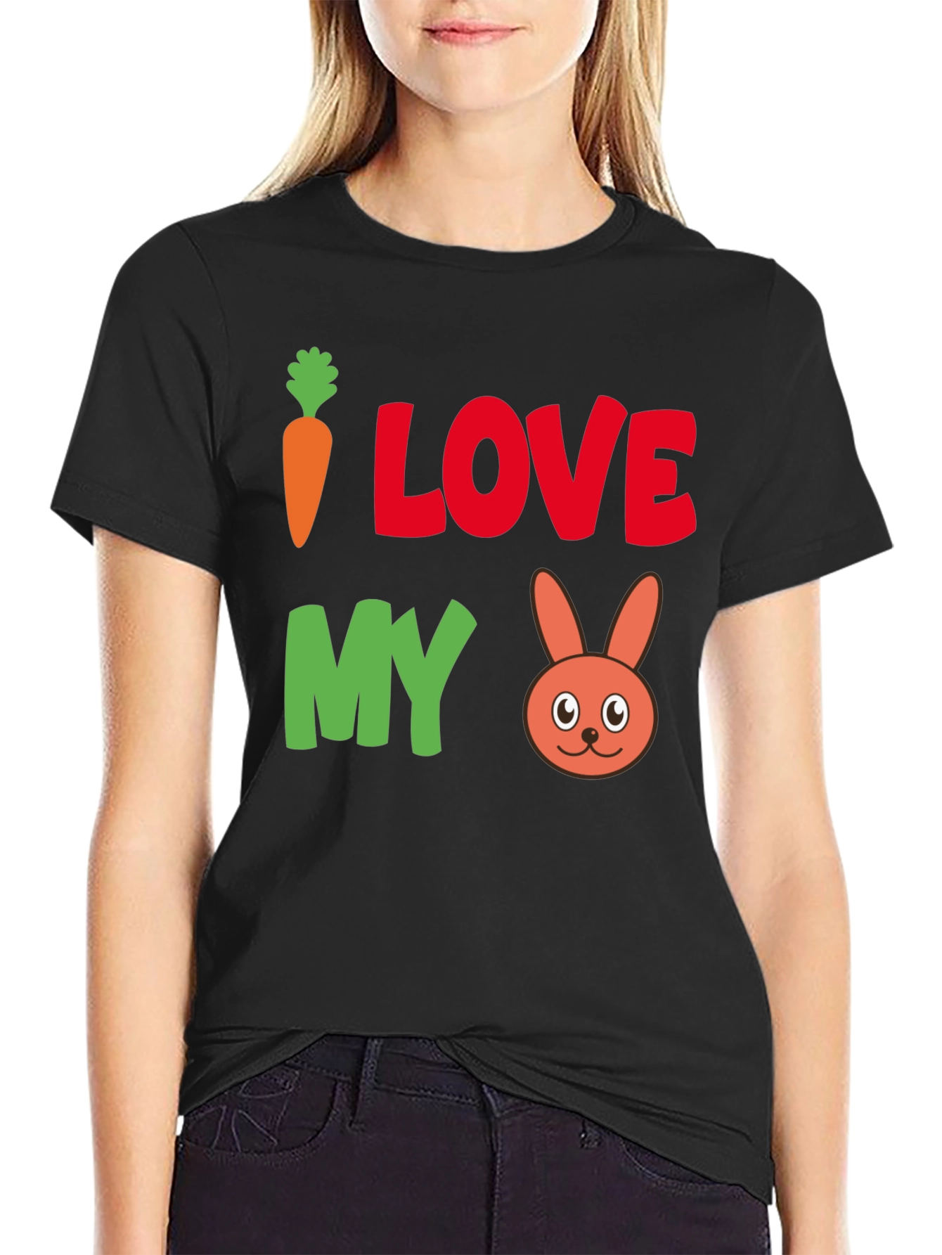I Love My Rabbit T-Shirt