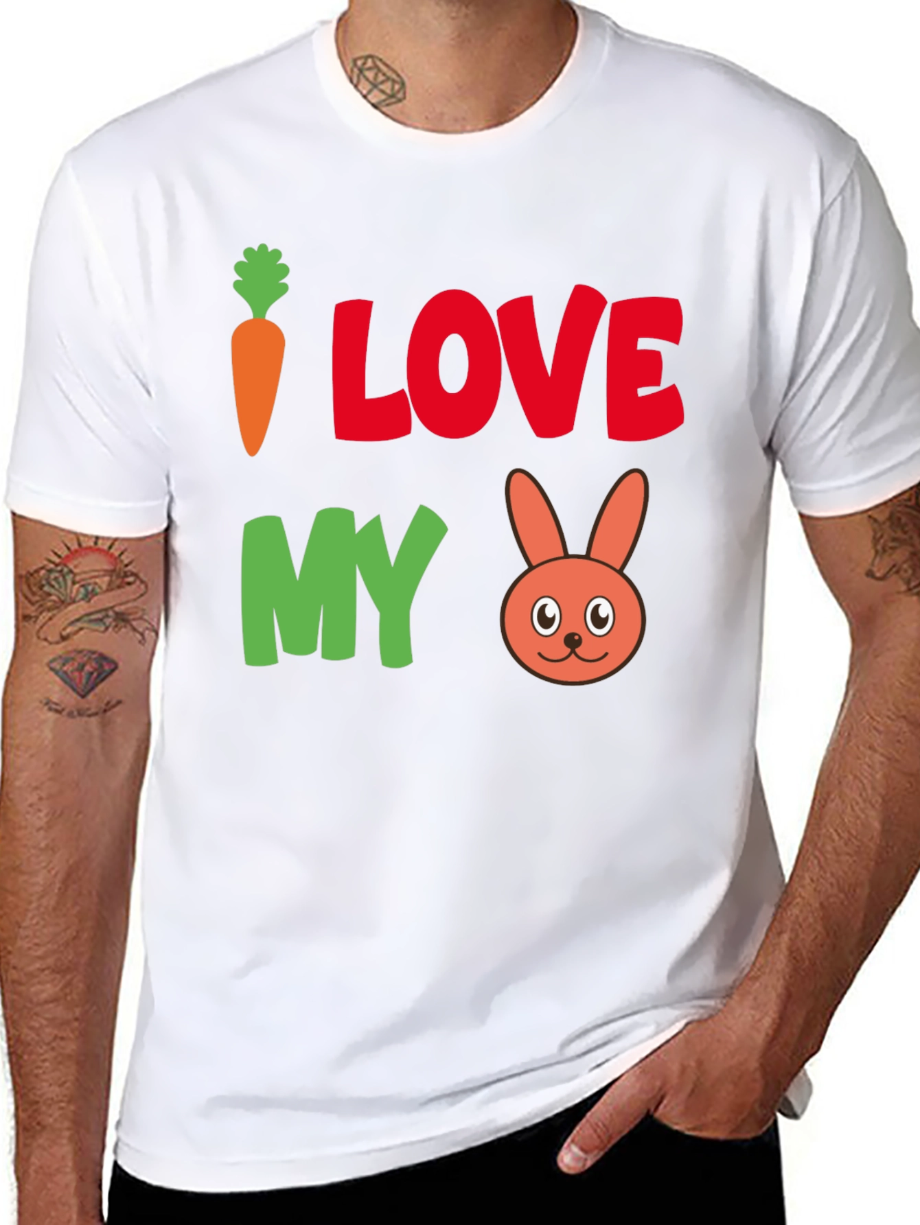 I Love My Rabbit T-Shirt