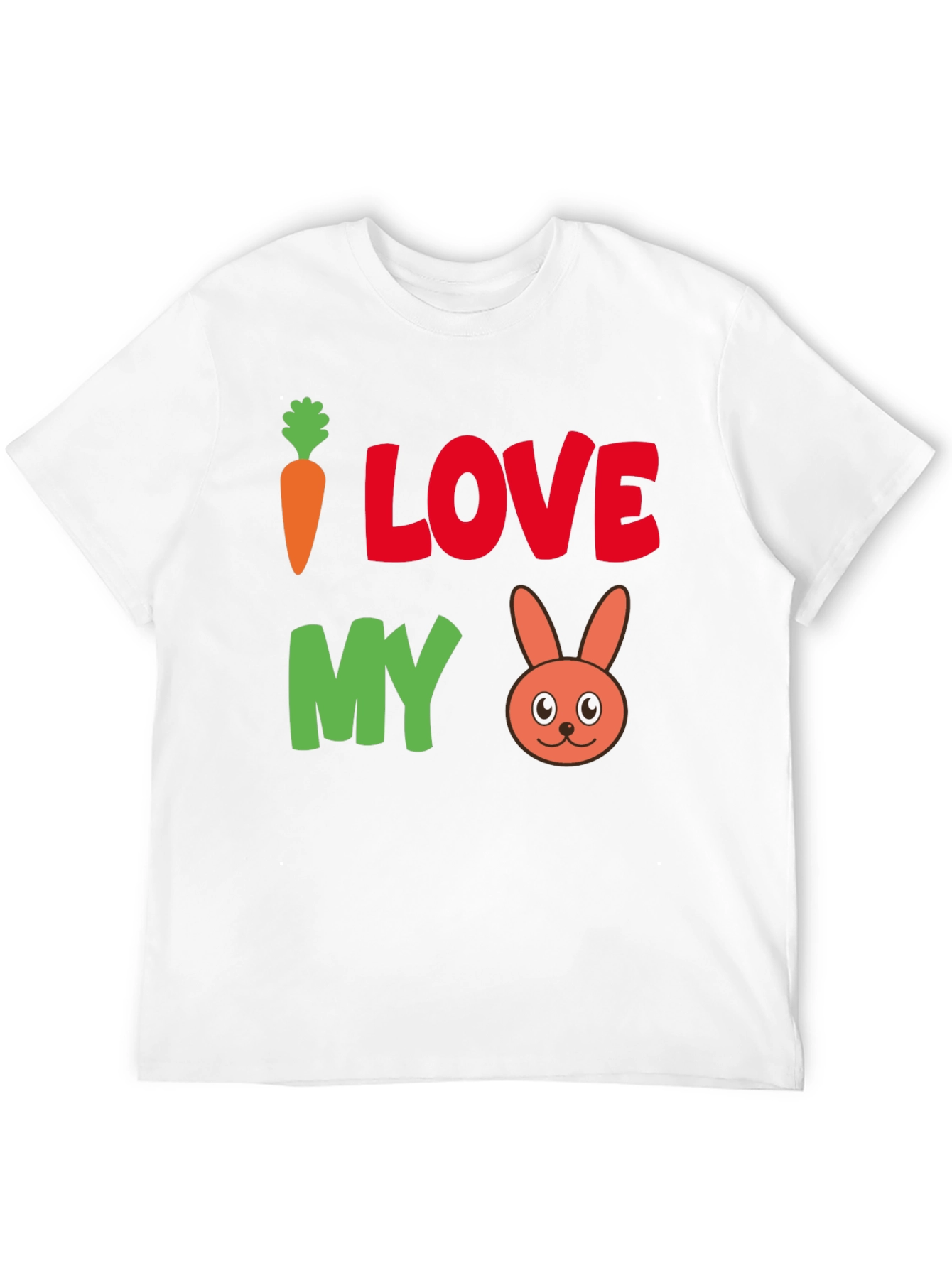 I Love My Rabbit T-Shirt