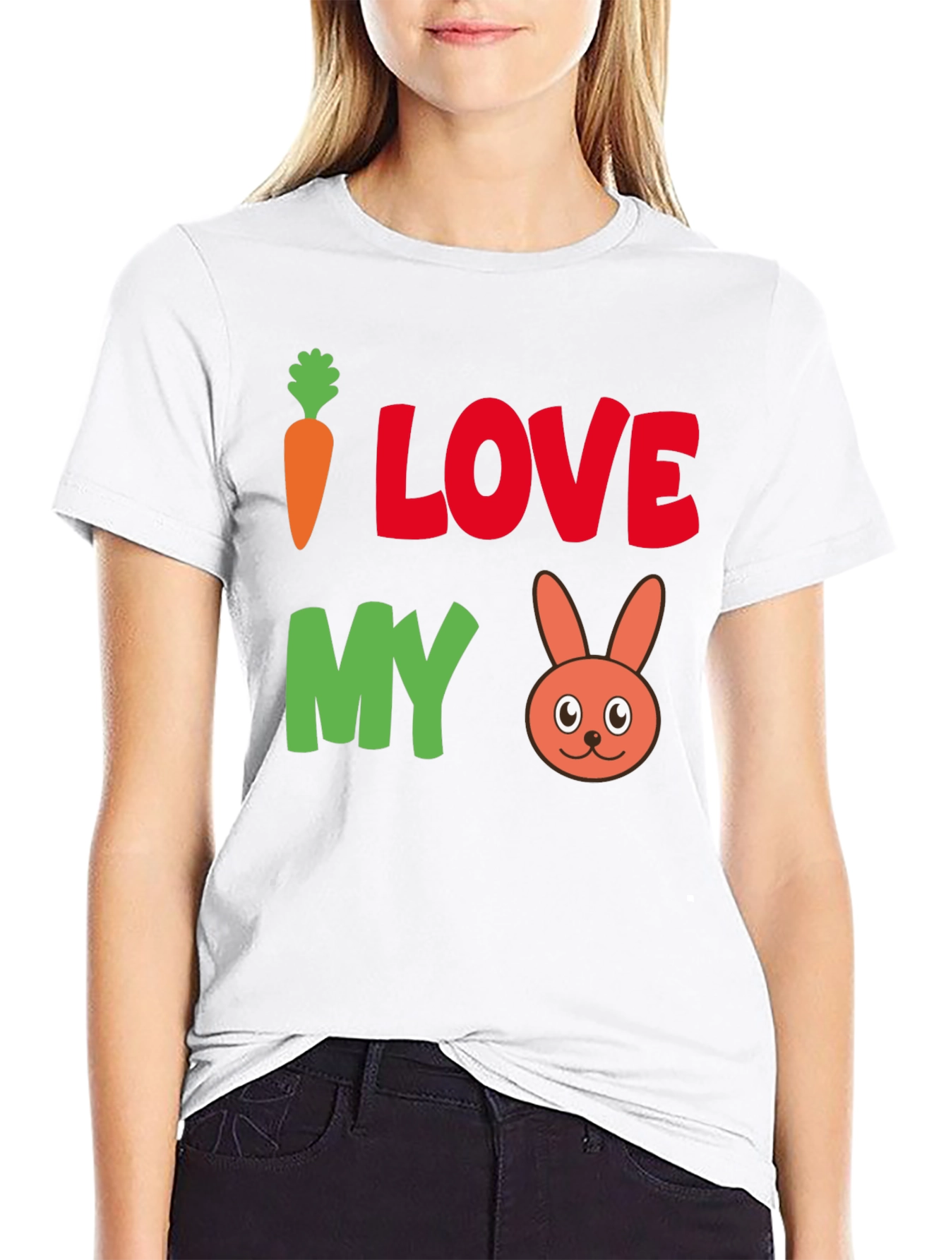 I Love My Rabbit T-Shirt