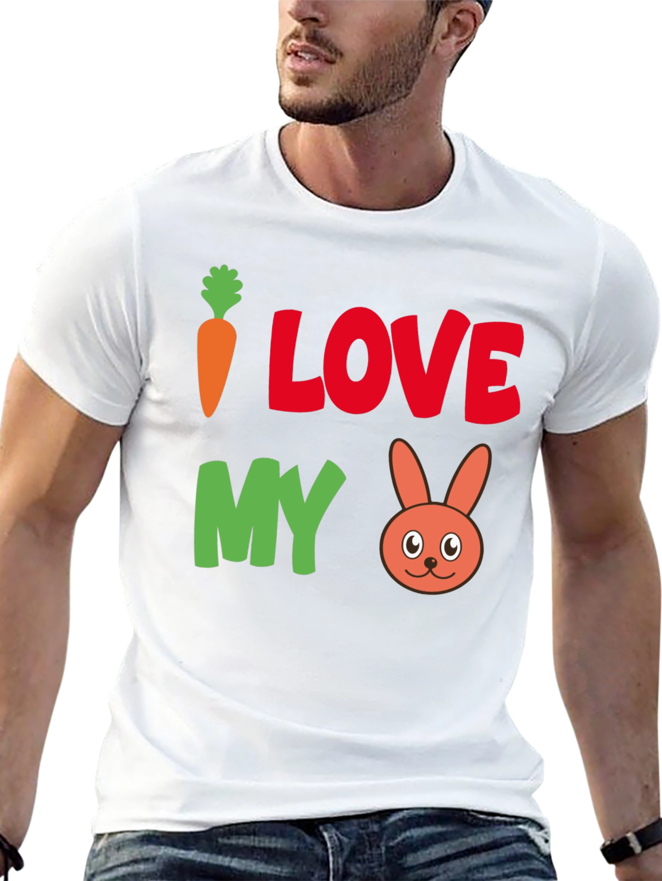 I Love My Rabbit T-Shirt