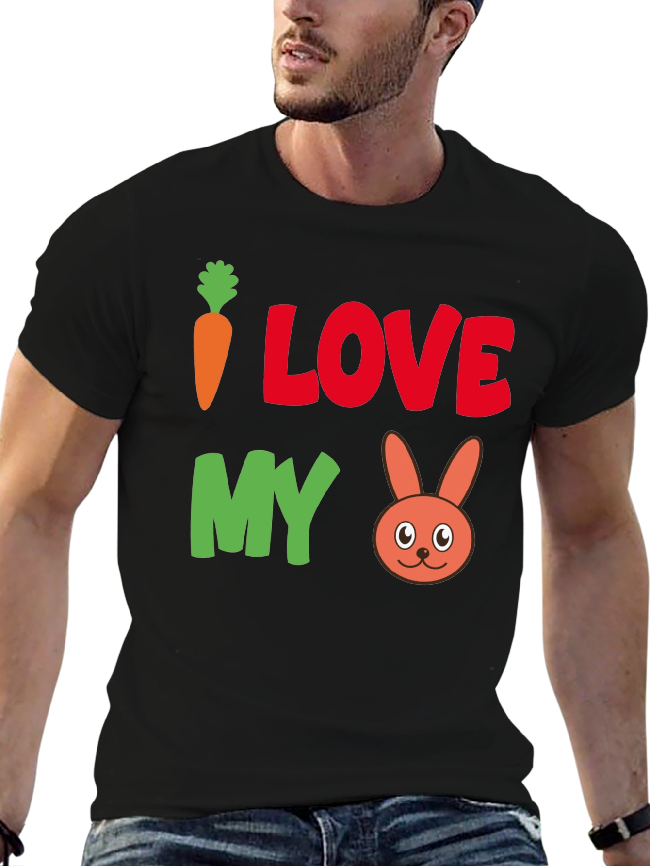 I Love My Rabbit T-Shirt