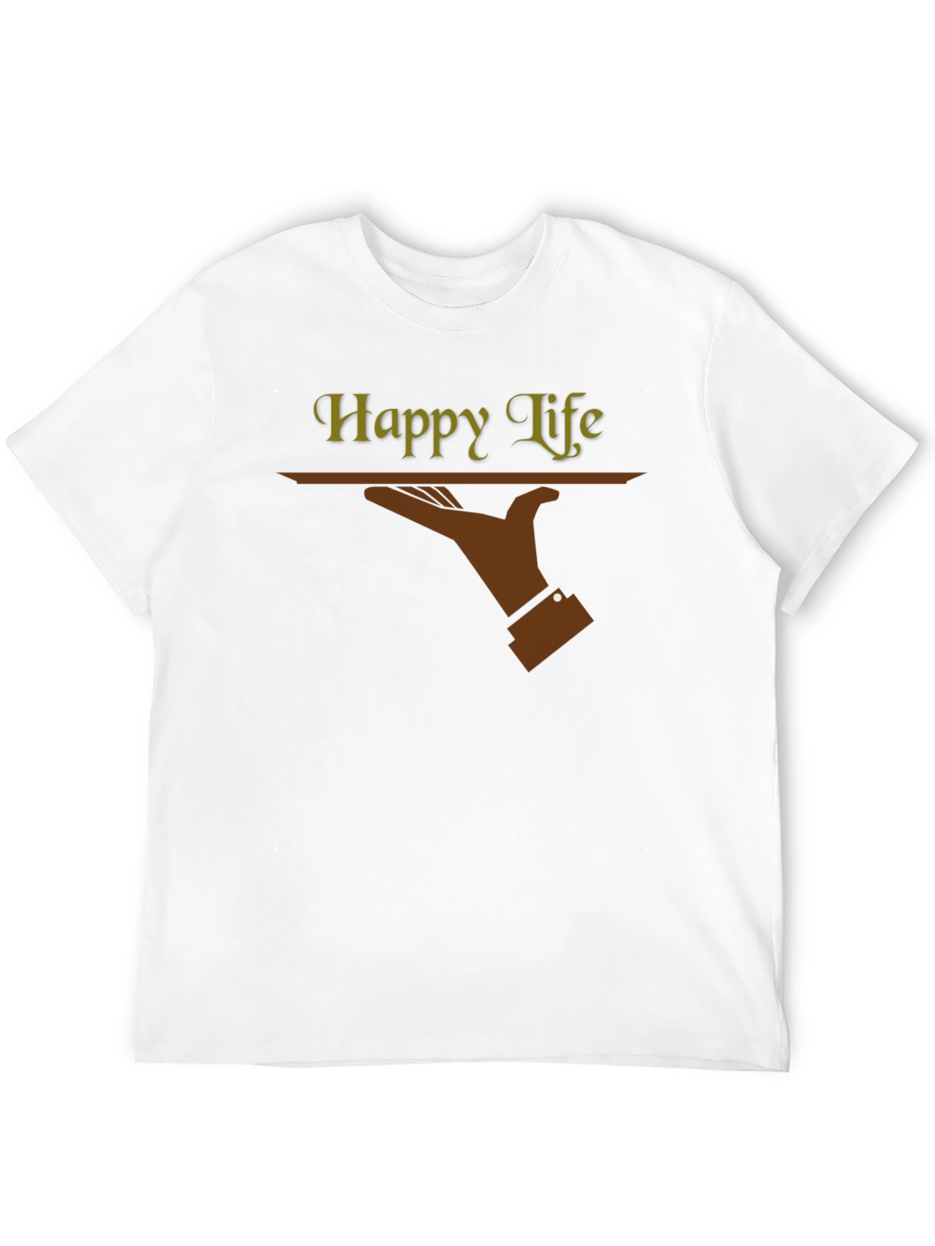 Happy Life T-Shirt - Unique Graphic Tee
