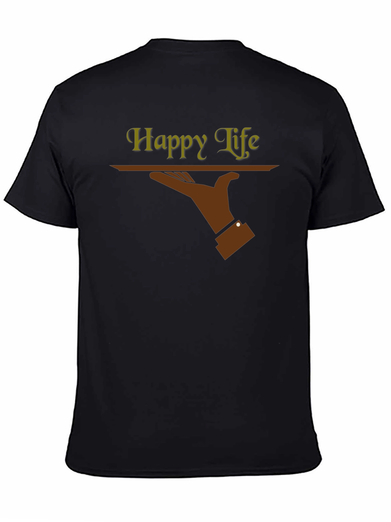 Happy Life T-Shirt - Unique Graphic Tee