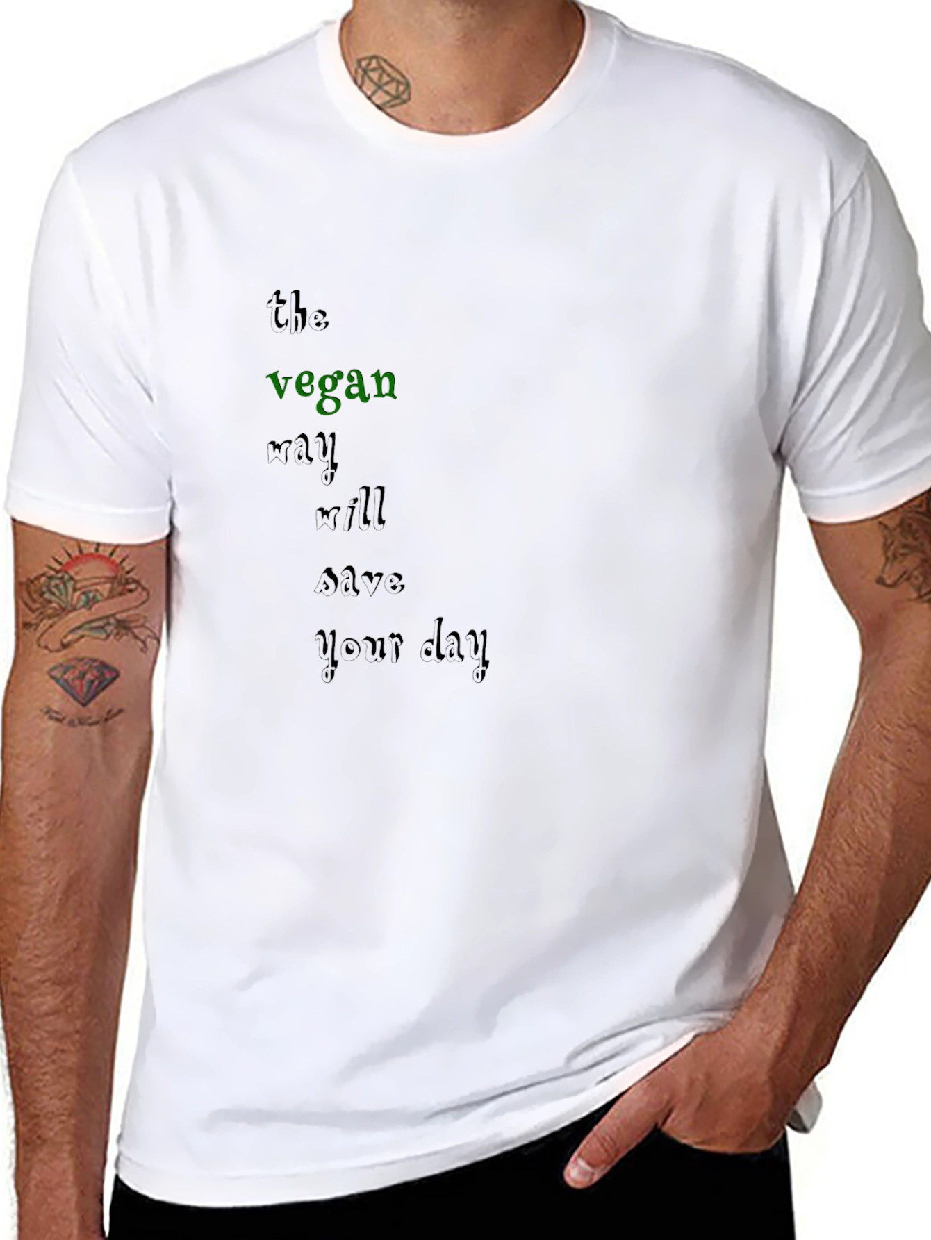 Vegan Will Save Your Day T-Shirt