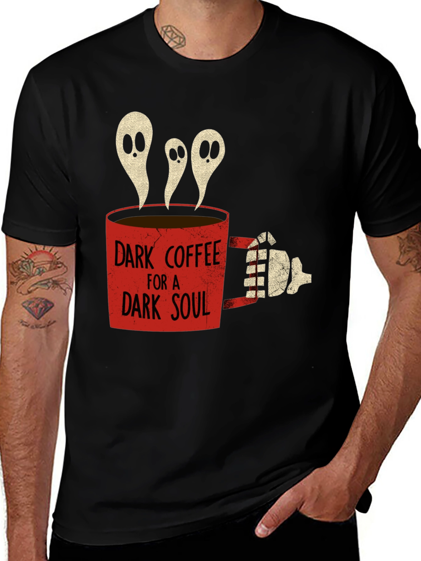 Dark Coffee For A Dark Soul T-Shirt
