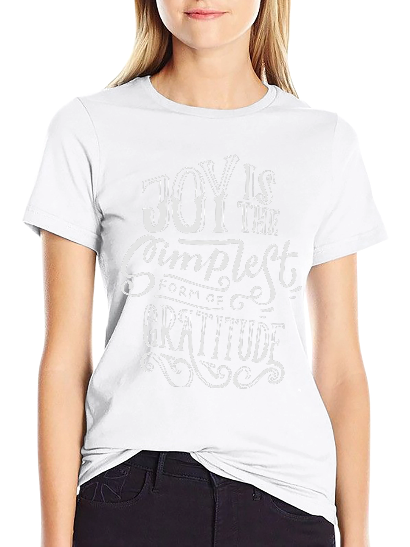 Joy is Gratitude T-Shirt - Stylish Graphic Tee
