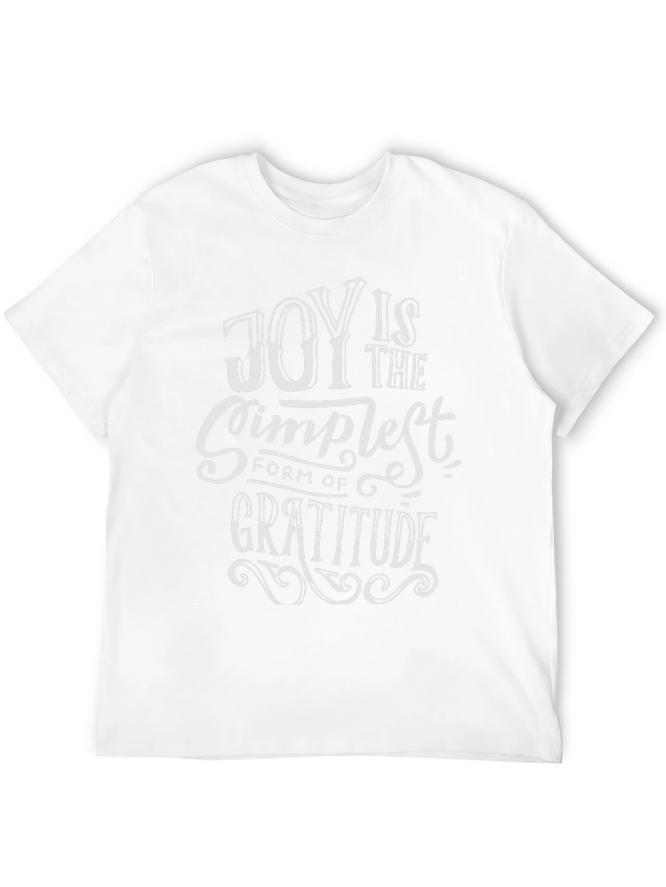Joy is Gratitude T-Shirt - Stylish Graphic Tee