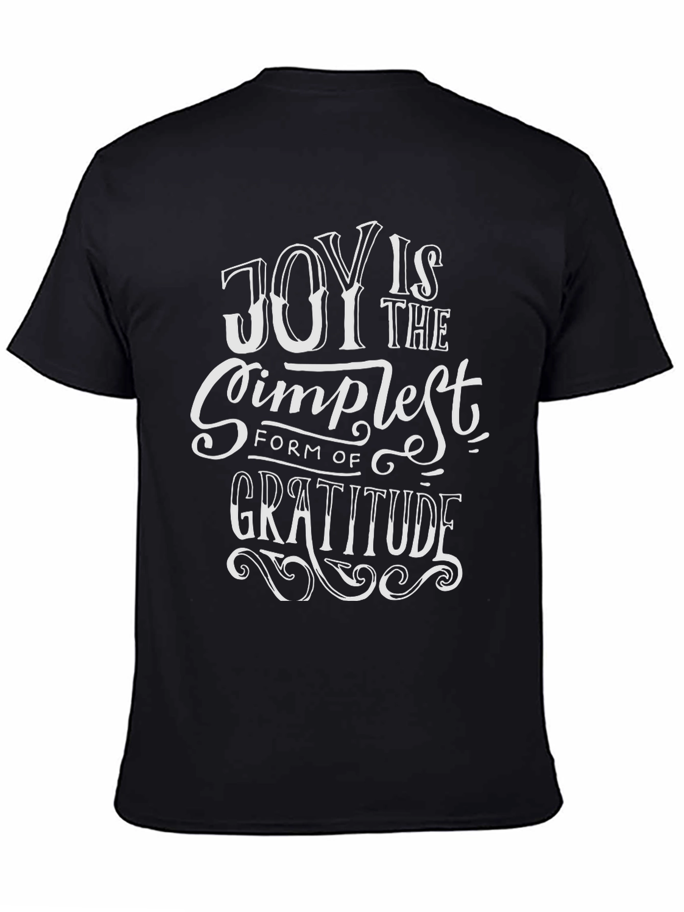 Joy is Gratitude T-Shirt - Stylish Graphic Tee