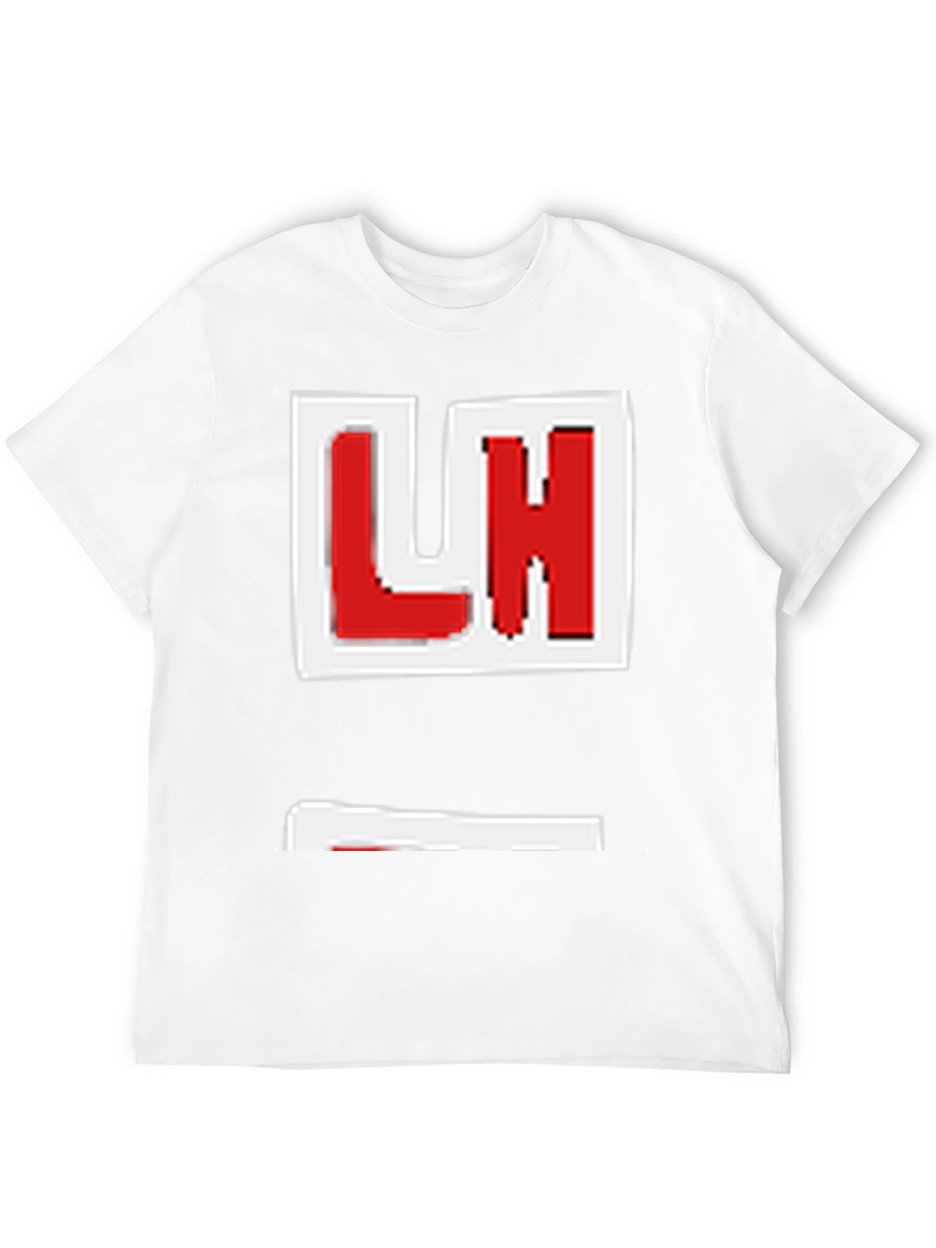 Retro LH Pixel T-Shirt - Black Graphic Tee