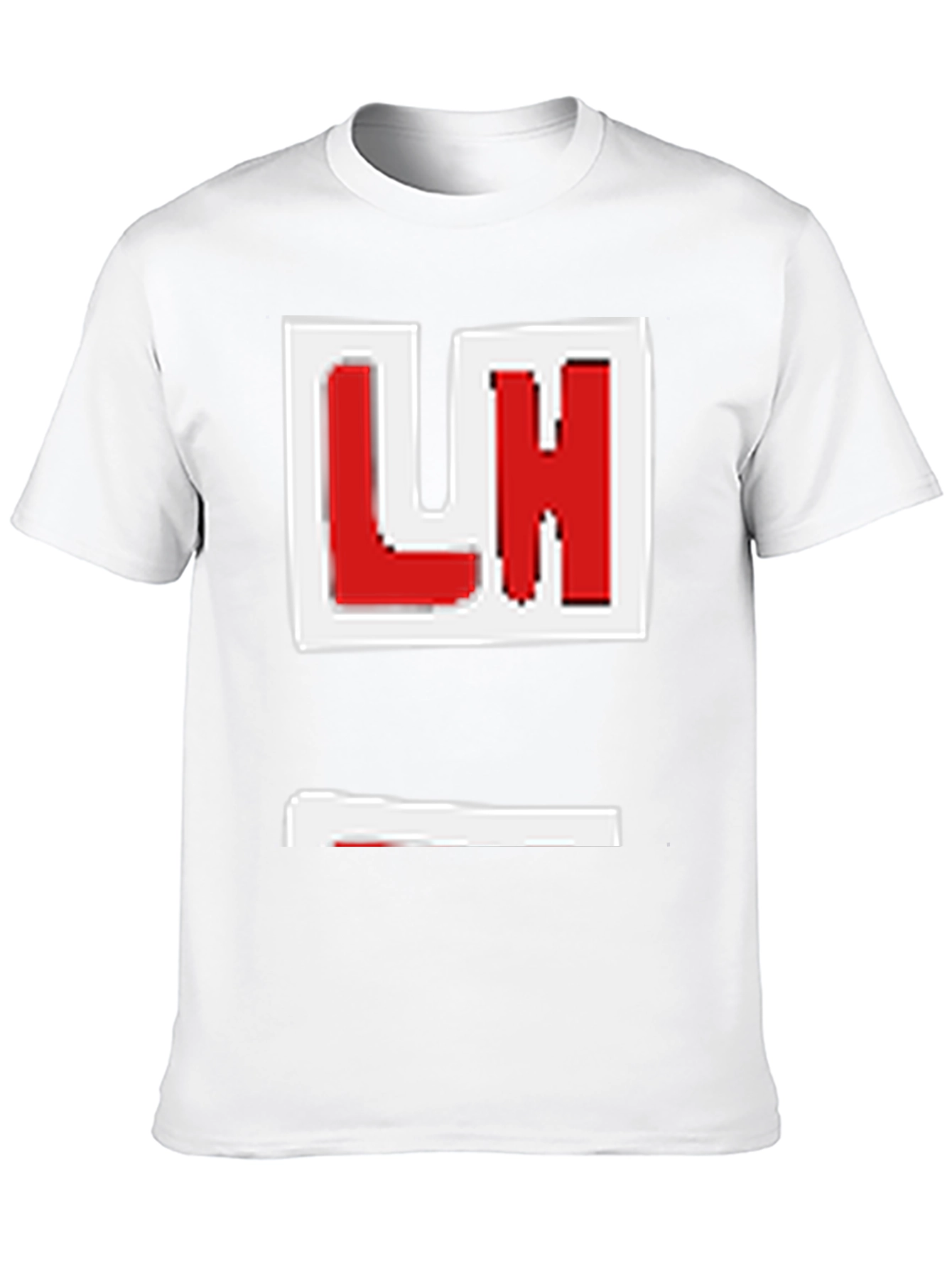 Retro LH Pixel T-Shirt - Black Graphic Tee