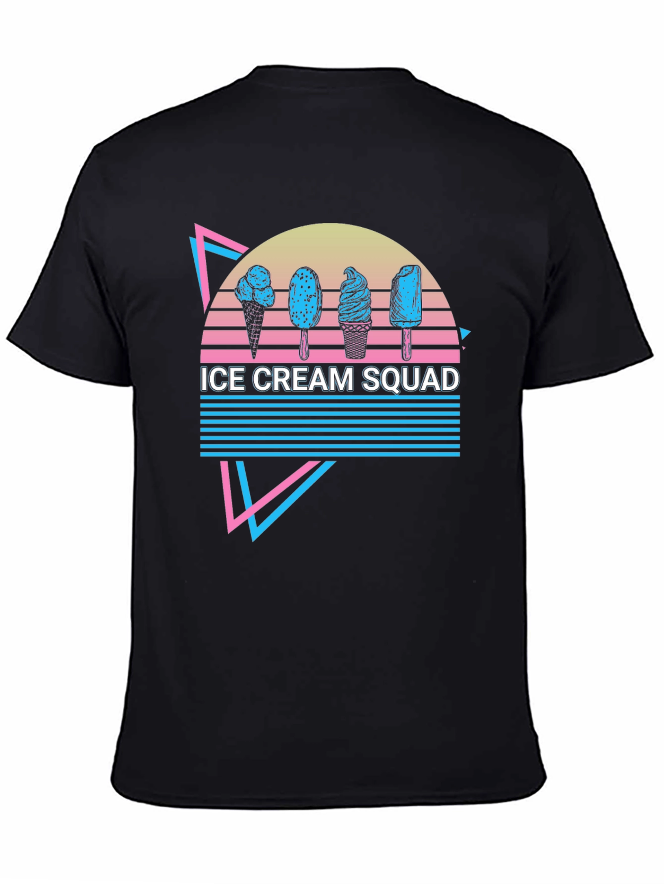 Ice Cream Squad Retro T-Shirt