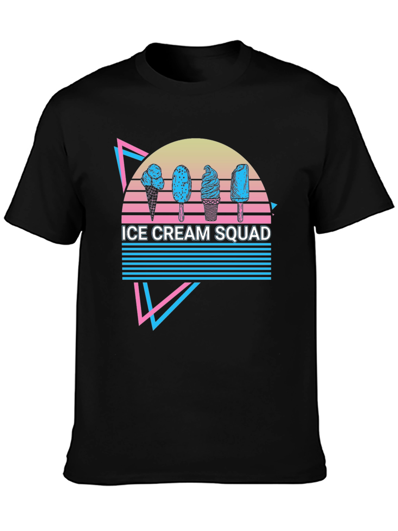 Ice Cream Squad Retro T-Shirt
