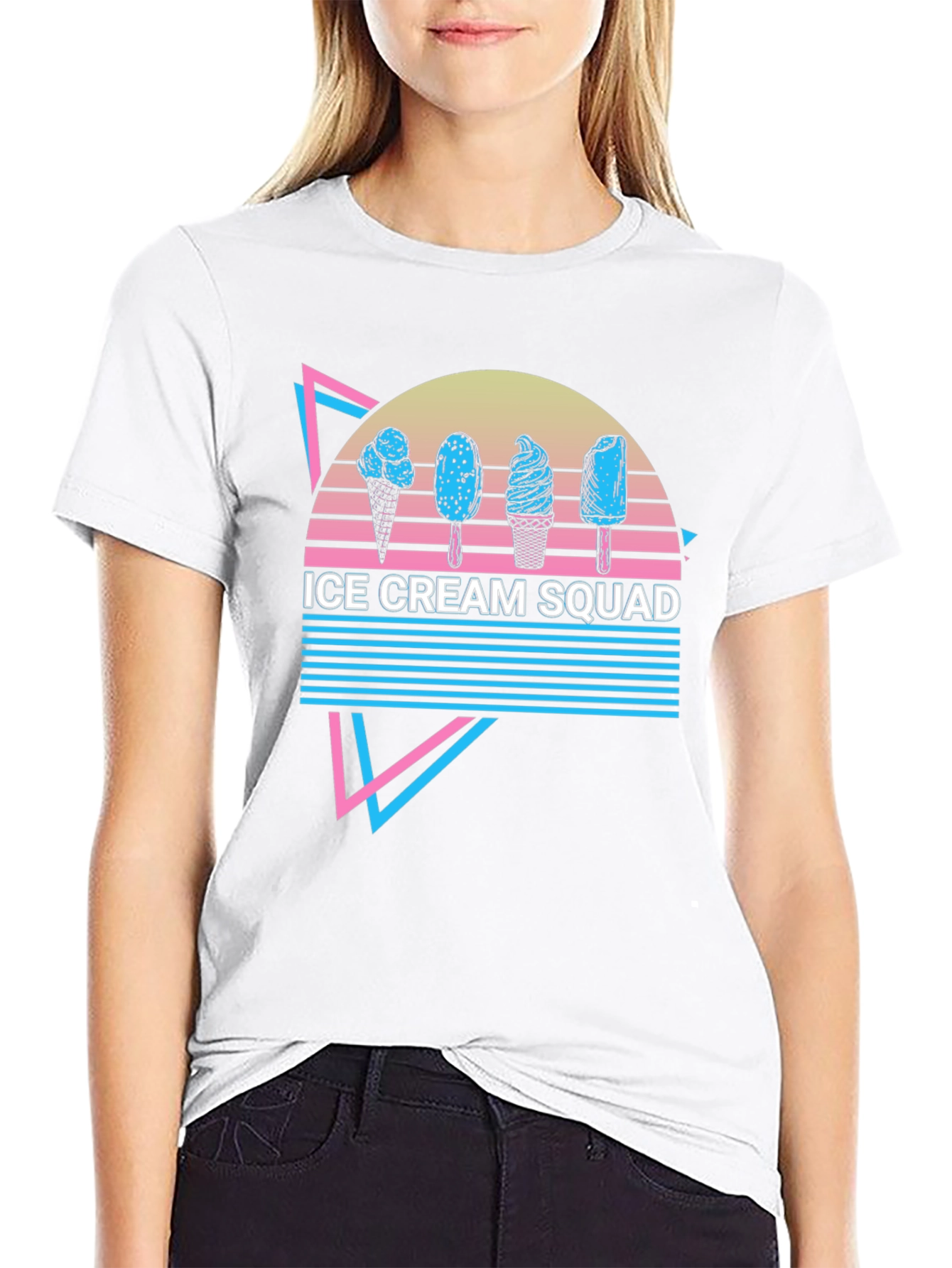 Ice Cream Squad Retro T-Shirt