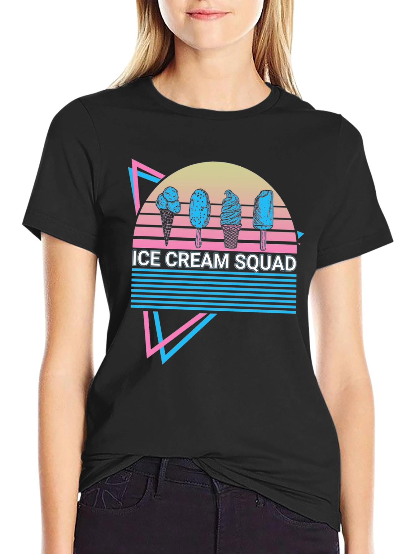 Ice Cream Squad Retro T-Shirt