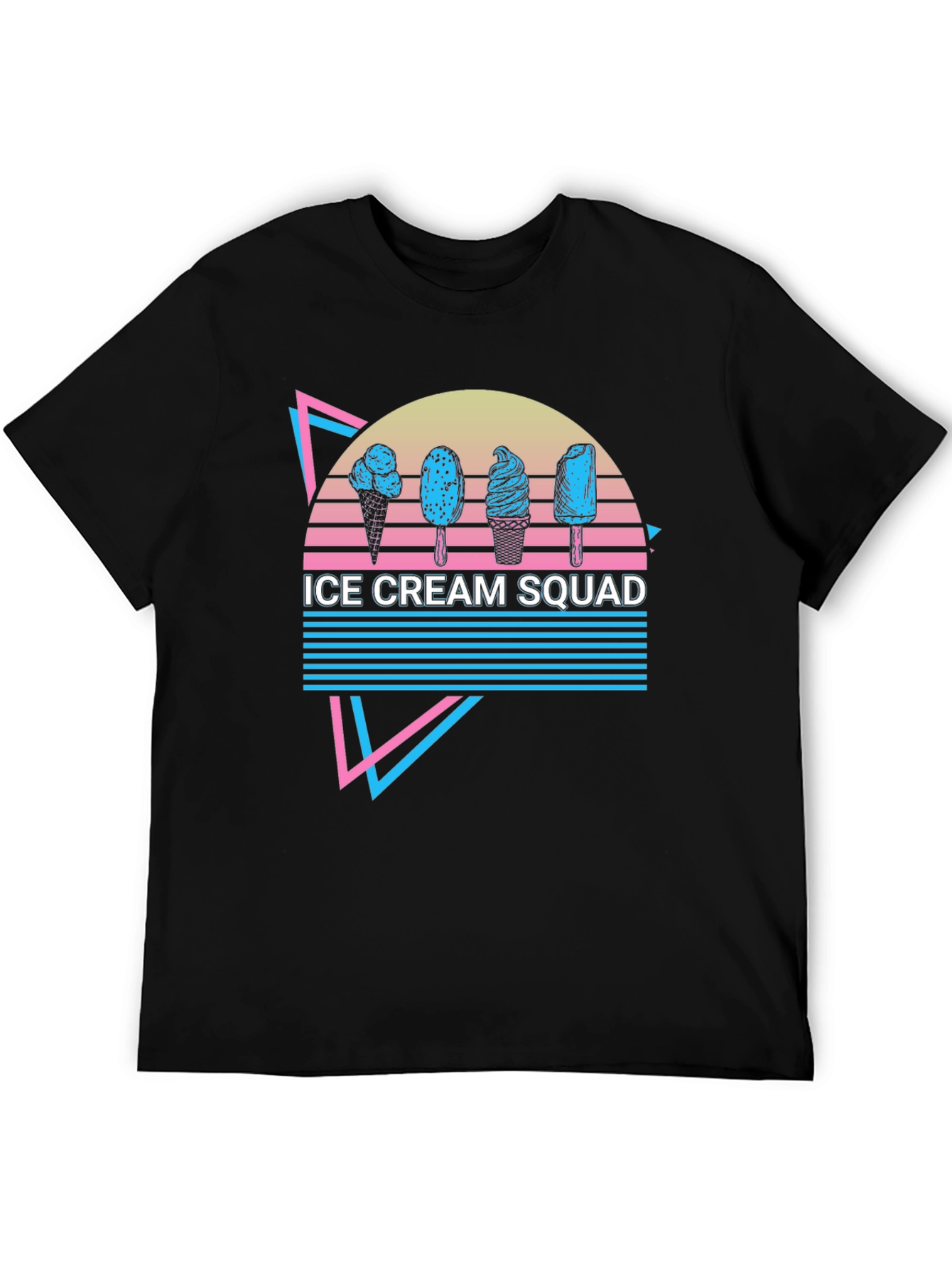 Ice Cream Squad Retro T-Shirt