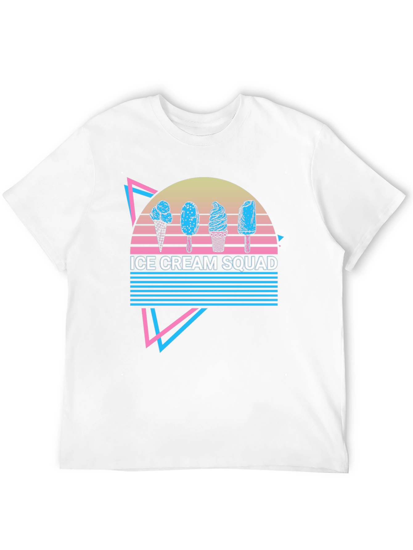 Ice Cream Squad Retro T-Shirt