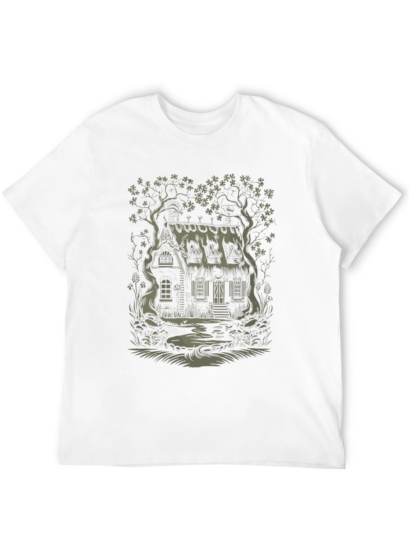Cabin in the Woods Graphic Tee - Unique Design