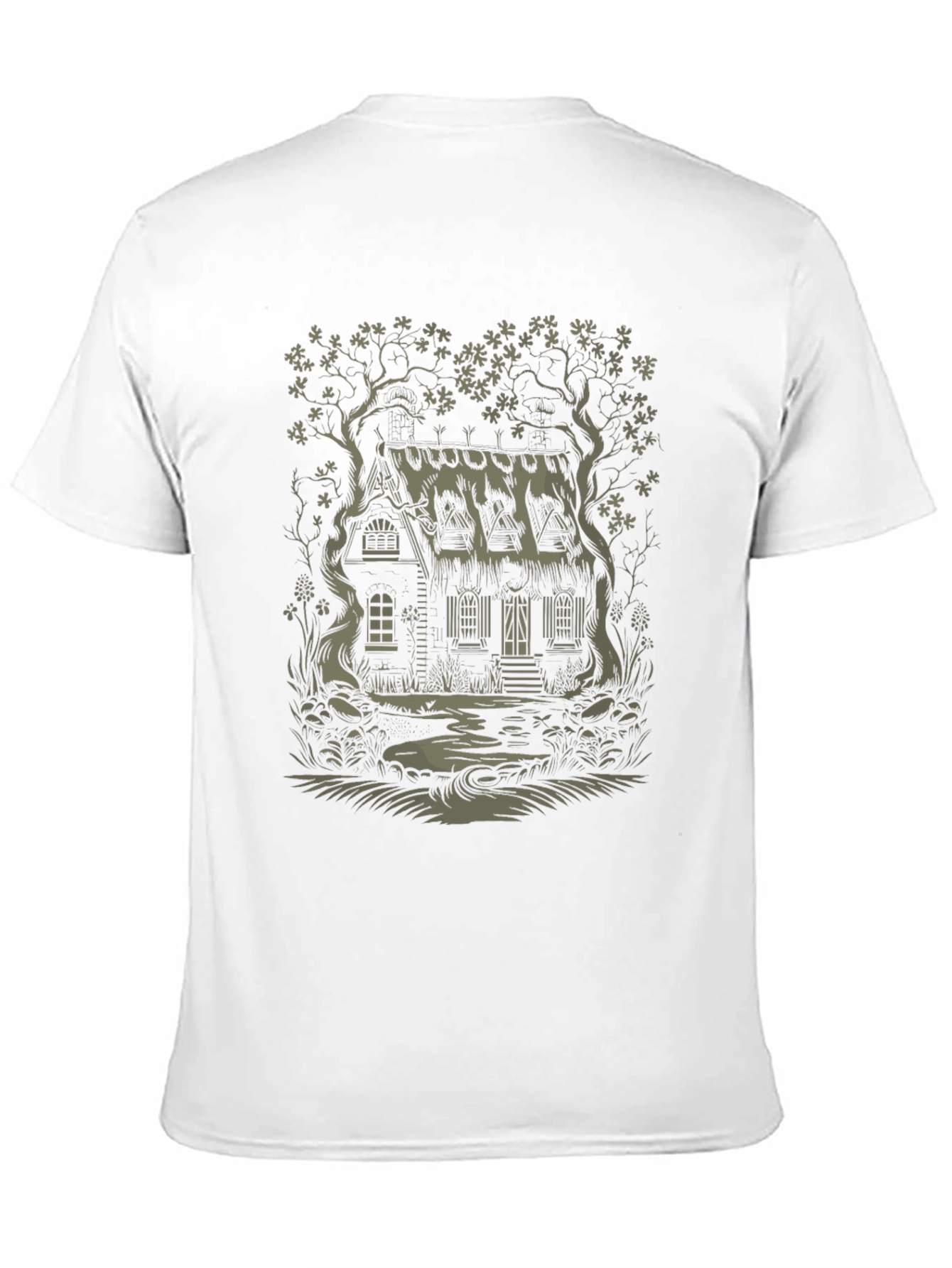 Cabin in the Woods Graphic Tee - Unique Design