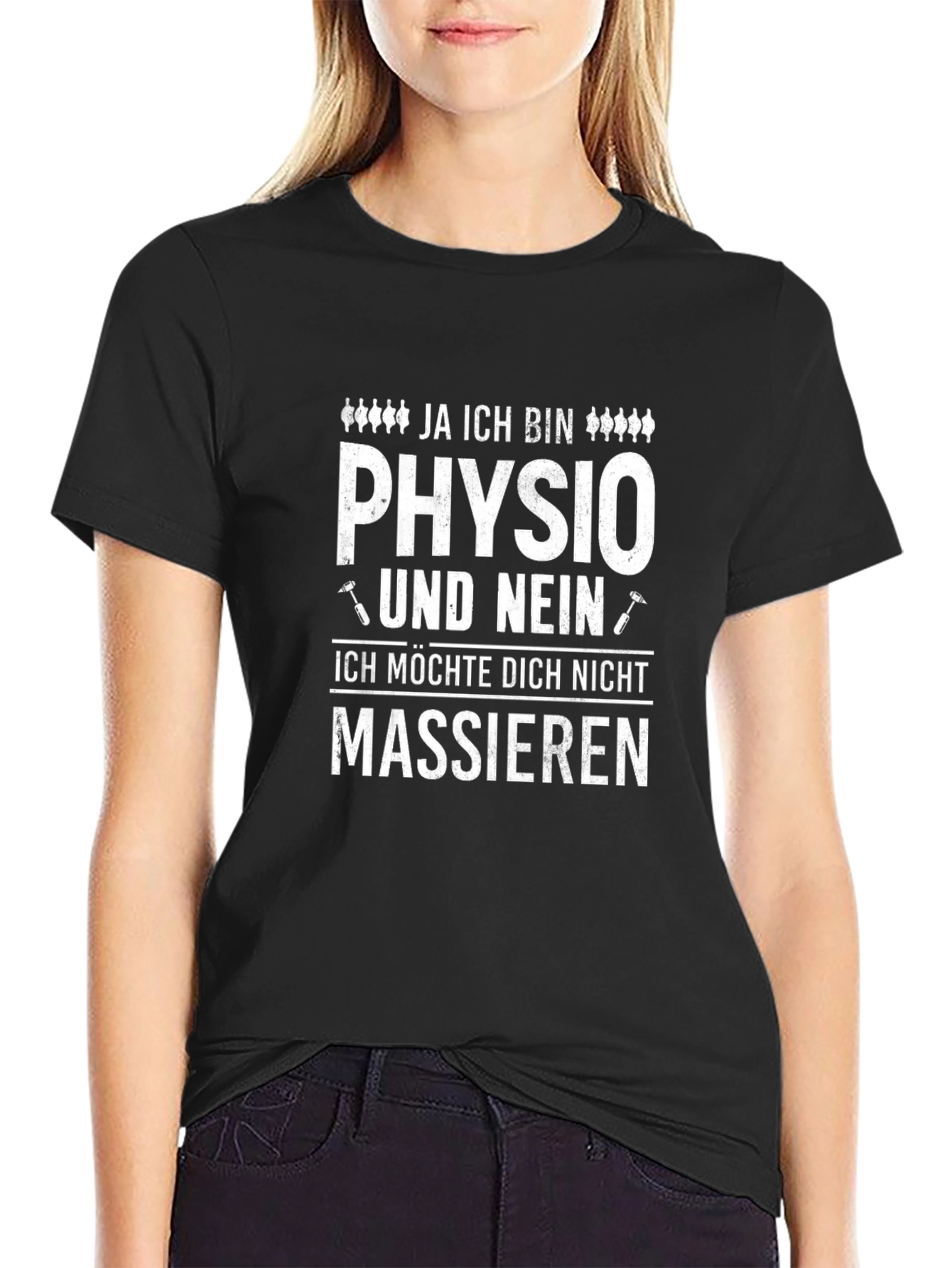 Funny Physio T-Shirt - Ja Ich Bin Physio