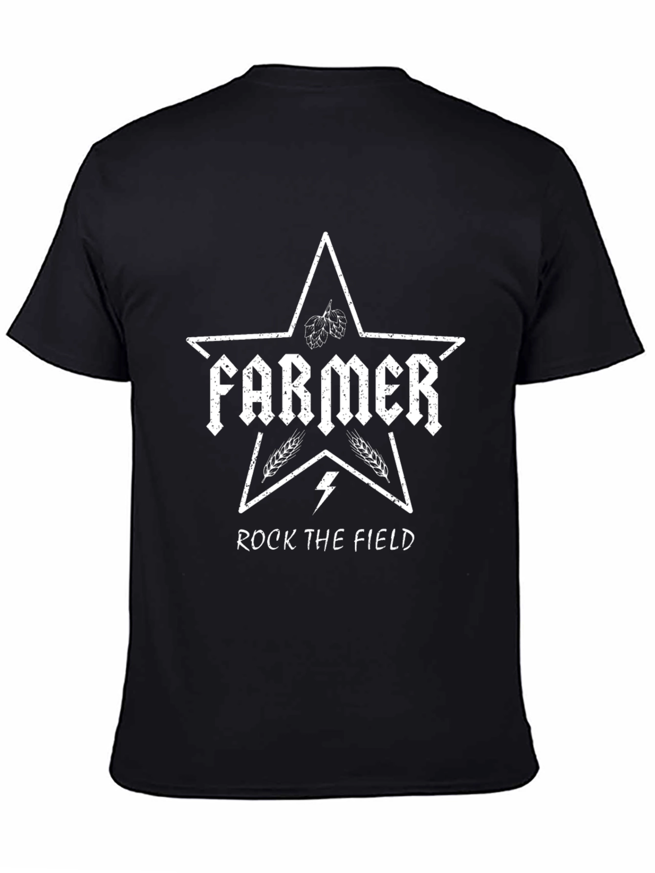 Farmer Rock The Field Star T-Shirt