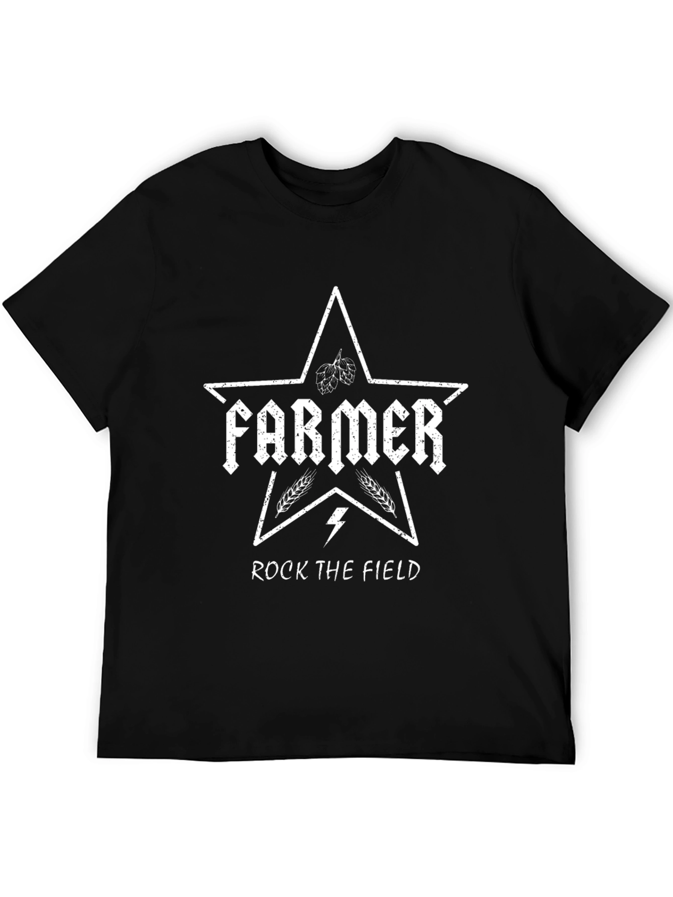 Farmer Rock The Field Star T-Shirt
