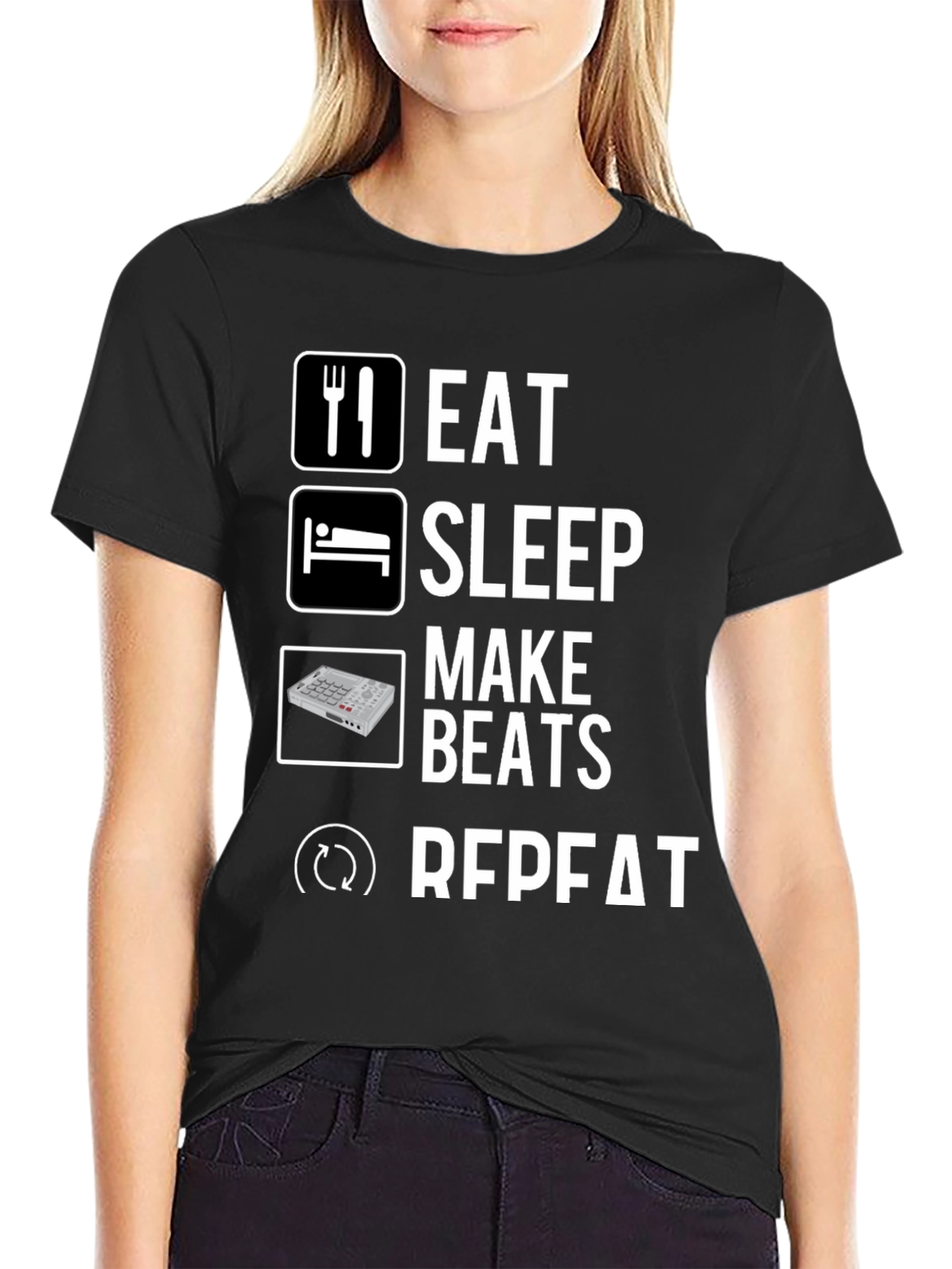 Eat Sleep Make Beats Repeat T-Shirt