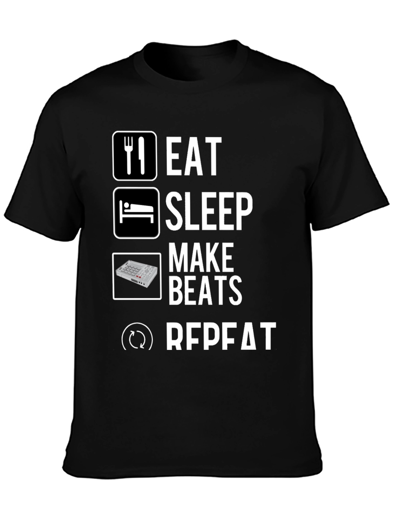 Eat Sleep Make Beats Repeat T-Shirt