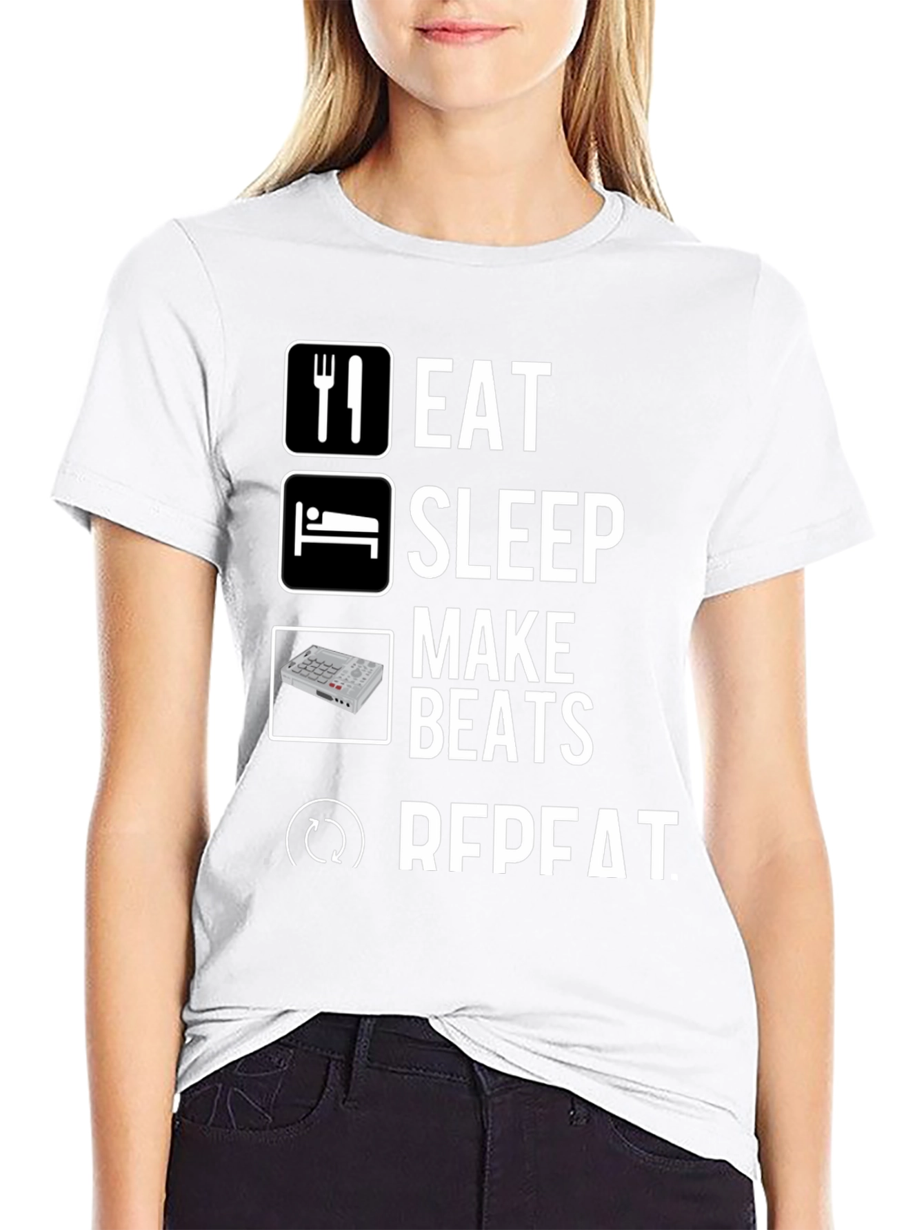 Eat Sleep Make Beats Repeat T-Shirt