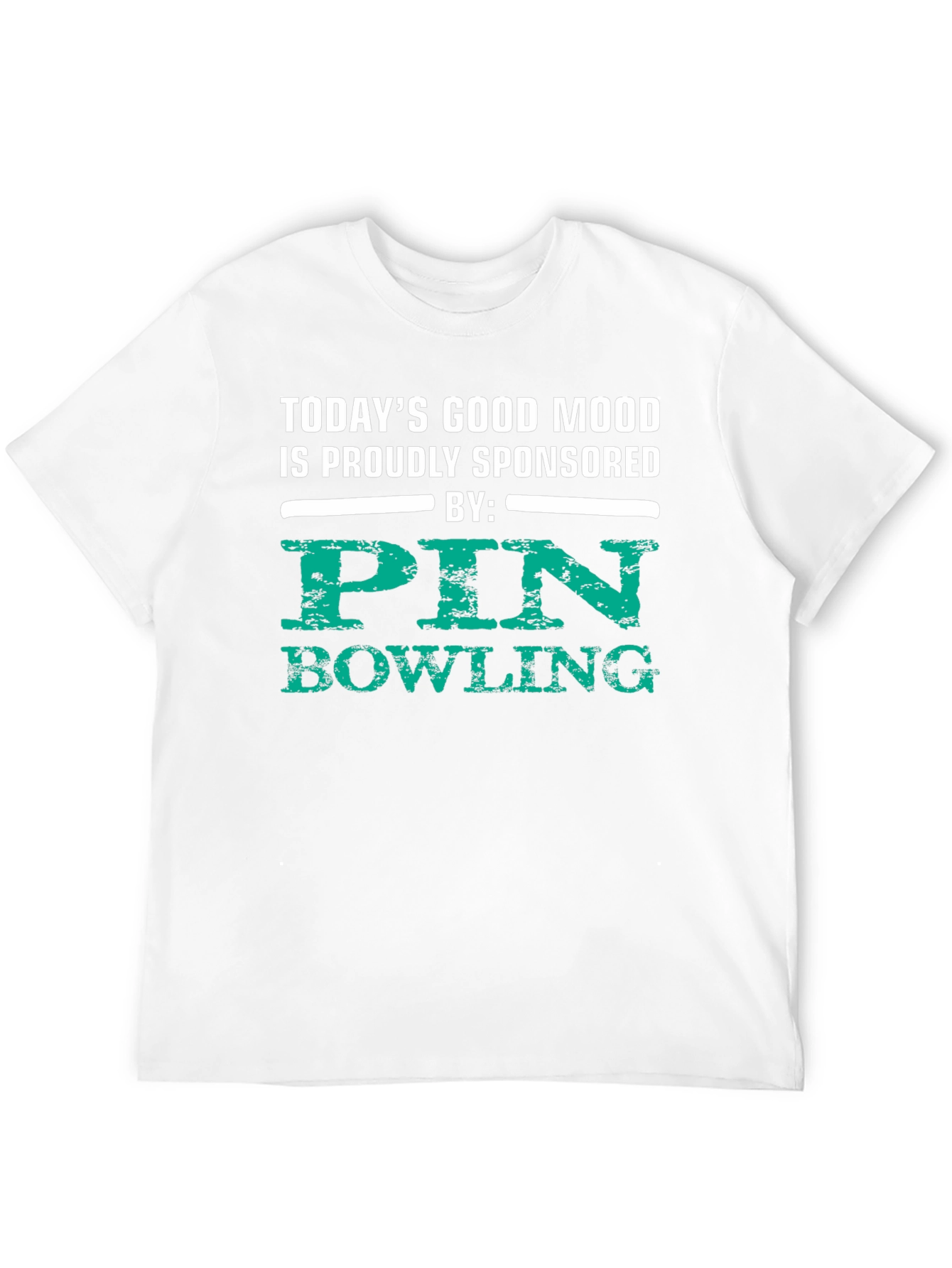 Pin Bowling Sponsored T-Shirt - Good Mood Tee