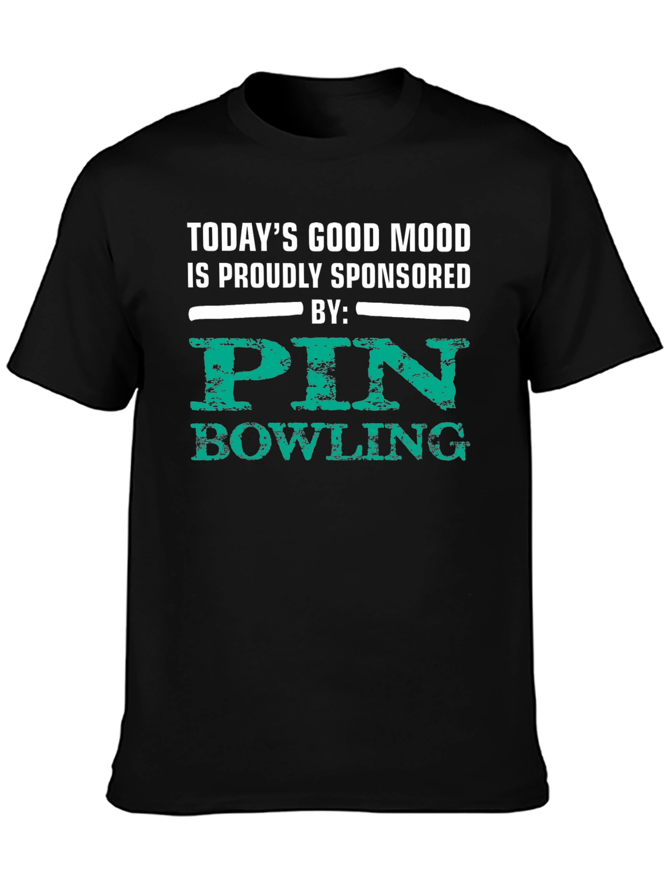 Pin Bowling Sponsored T-Shirt - Good Mood Tee