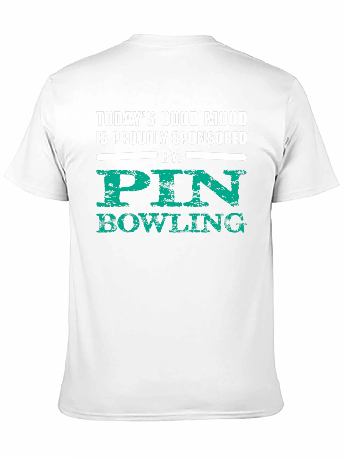 Pin Bowling Sponsored T-Shirt - Good Mood Tee