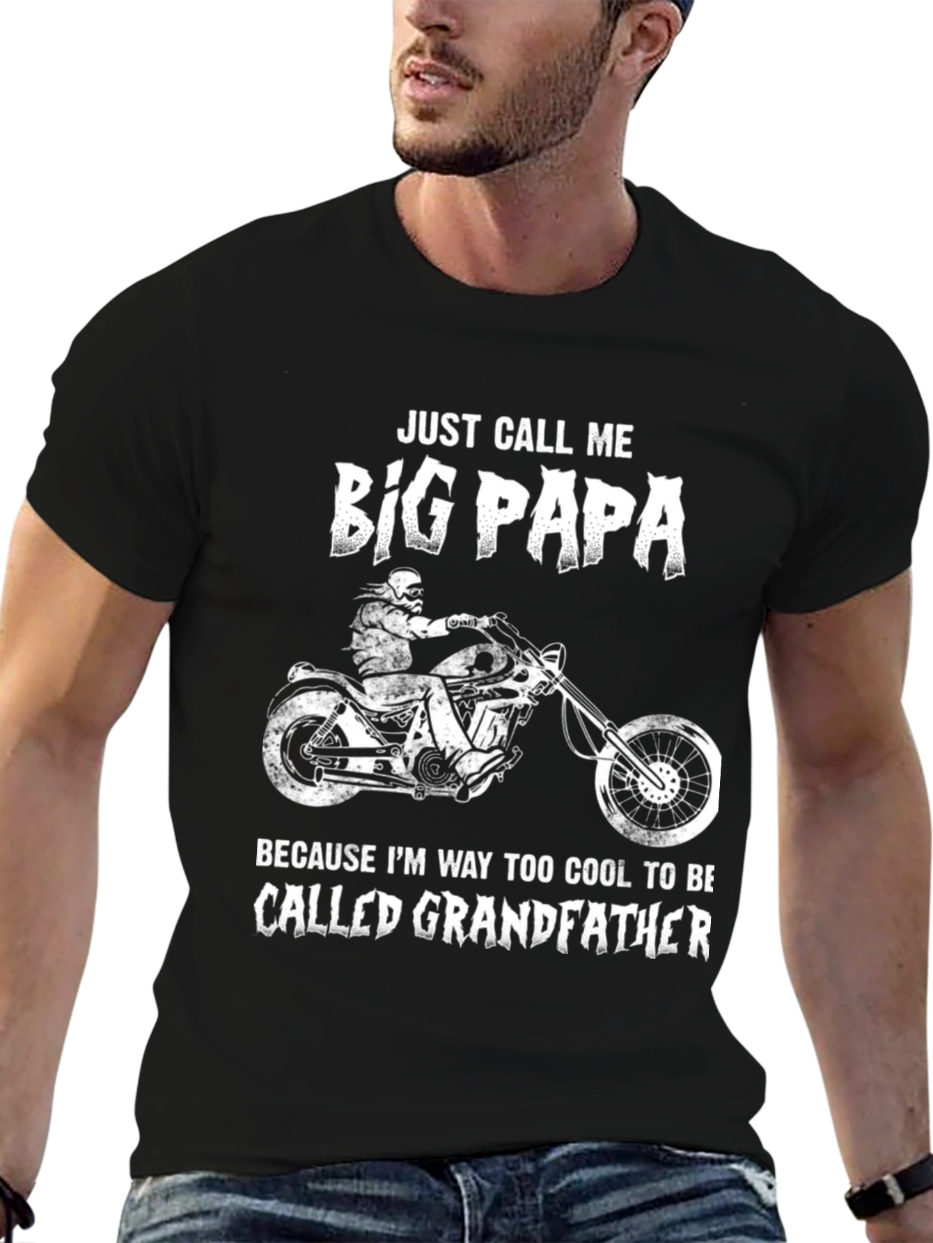Big Papa Biker T-Shirt