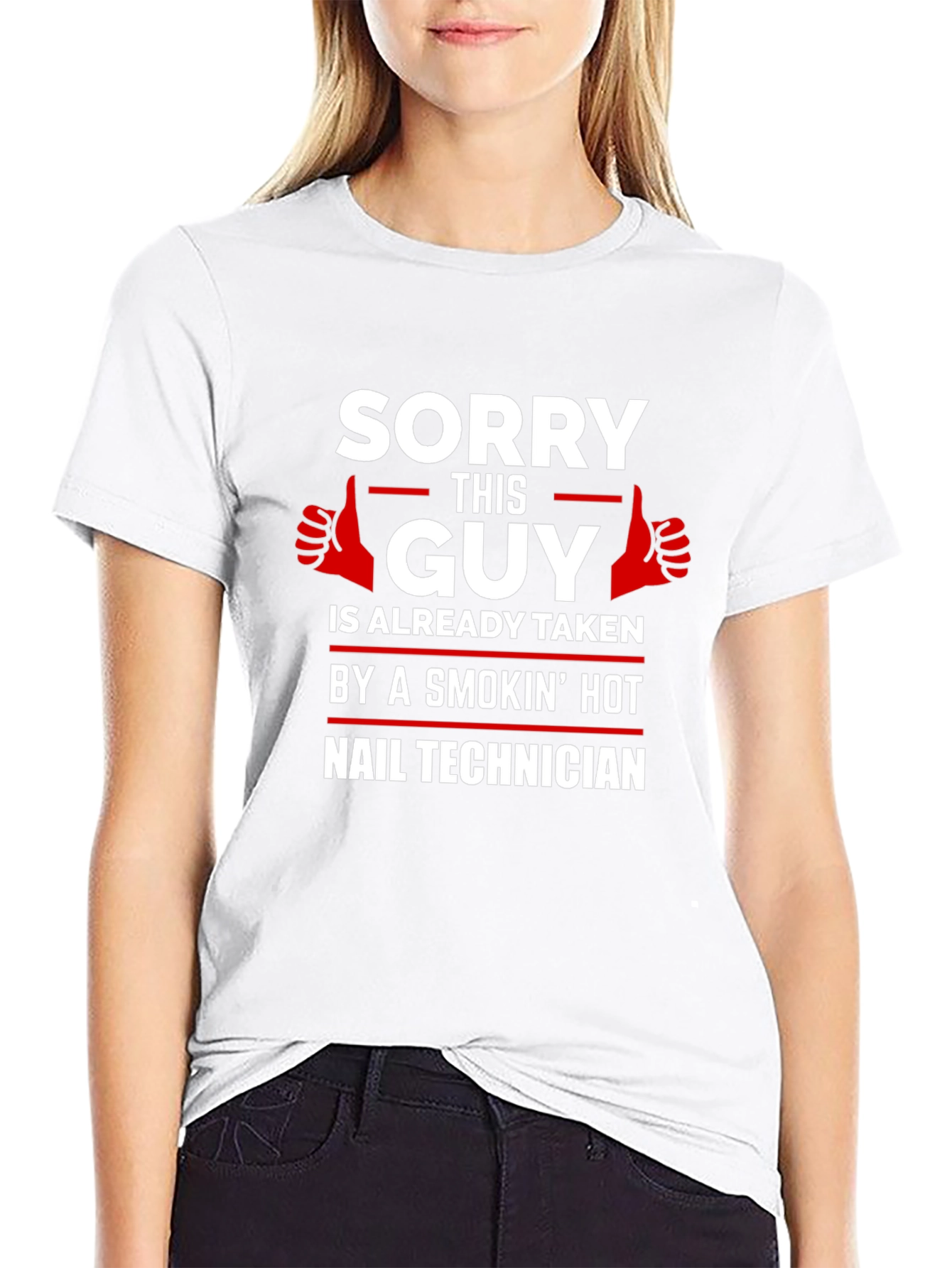 Taken by a Smokin Hot Nail Technician T-Shirt