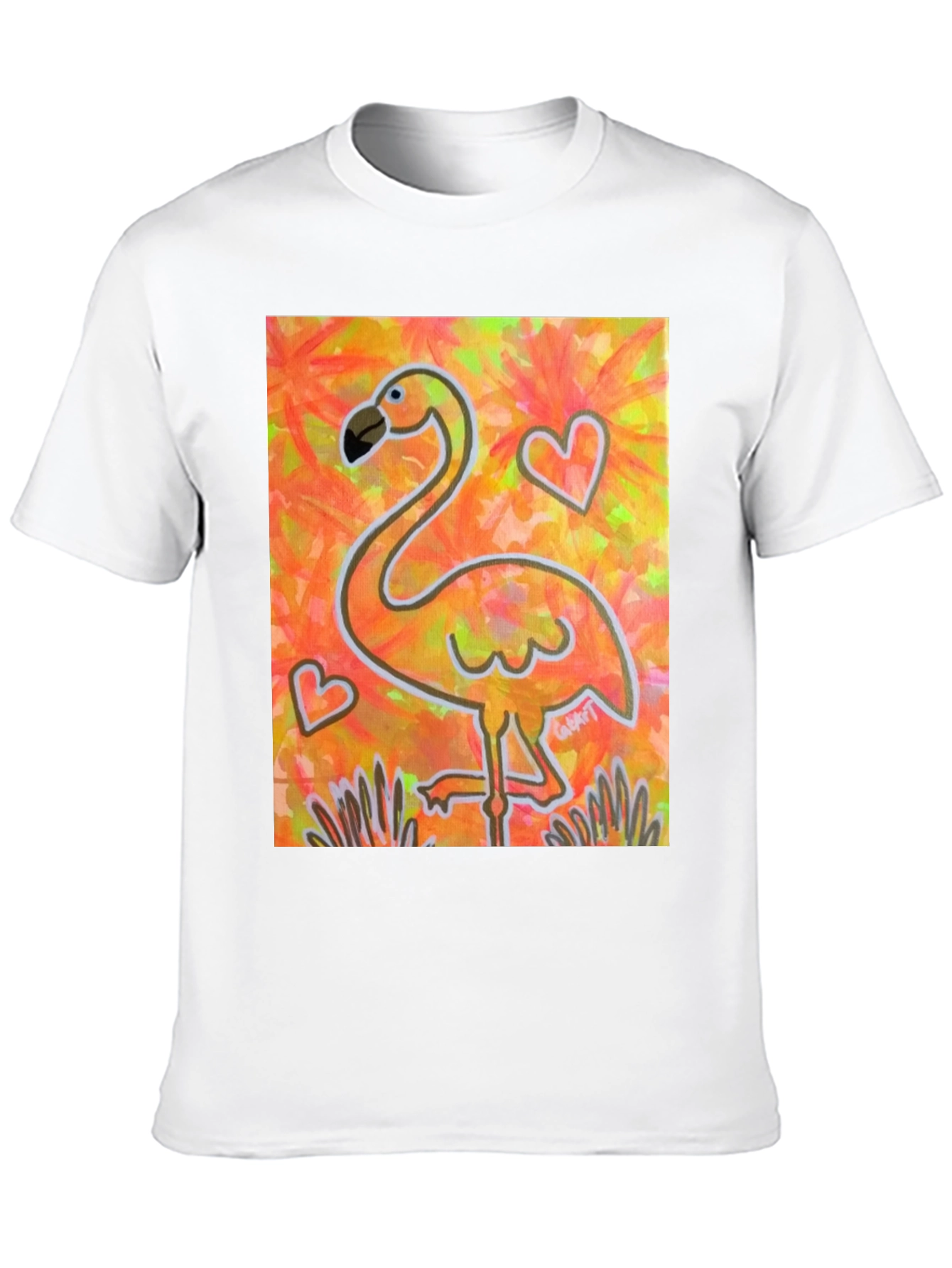 Fun Flamingo Graphic Tee - Stylish & Unique Design