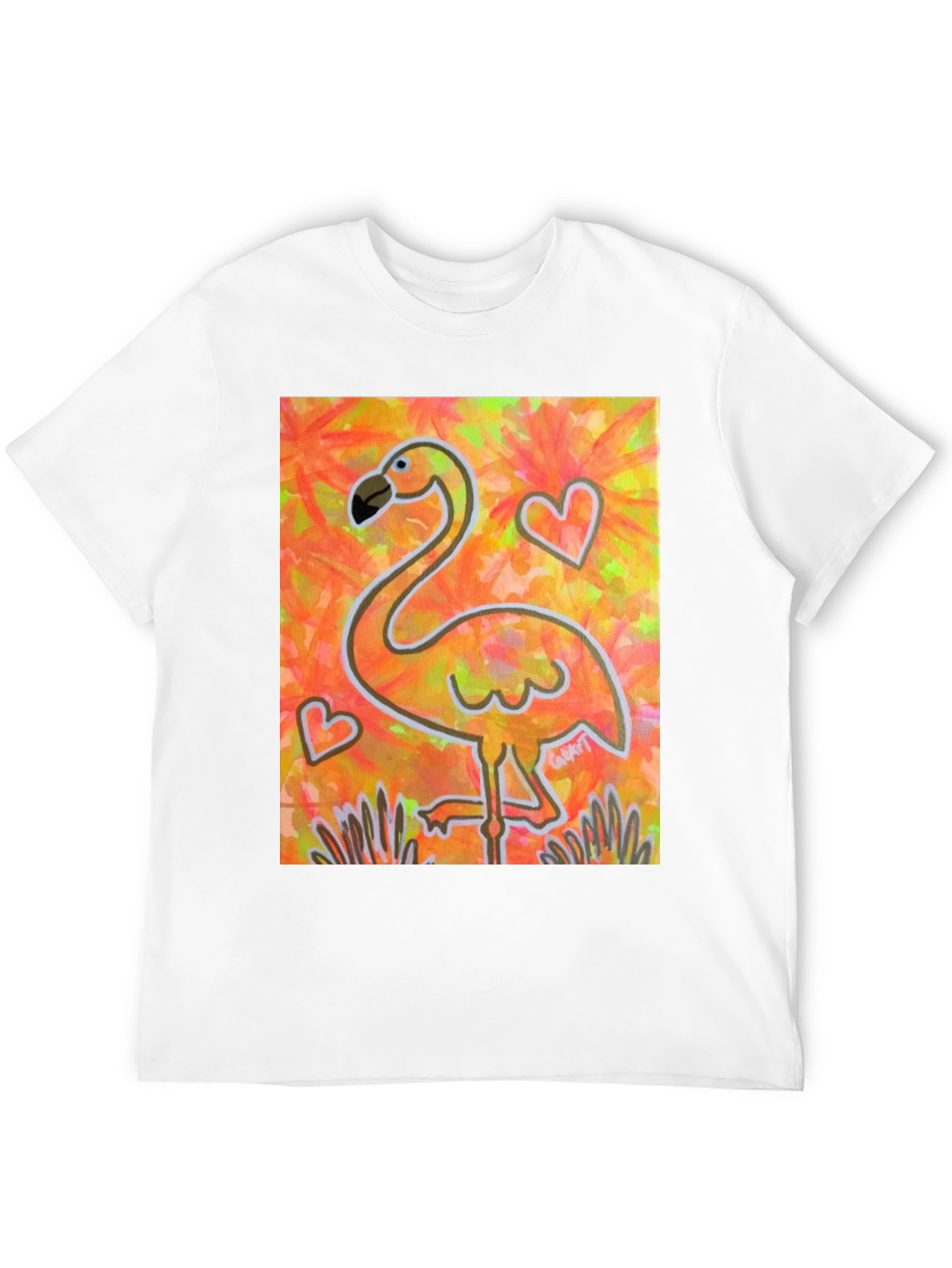 Fun Flamingo Graphic Tee - Stylish & Unique Design