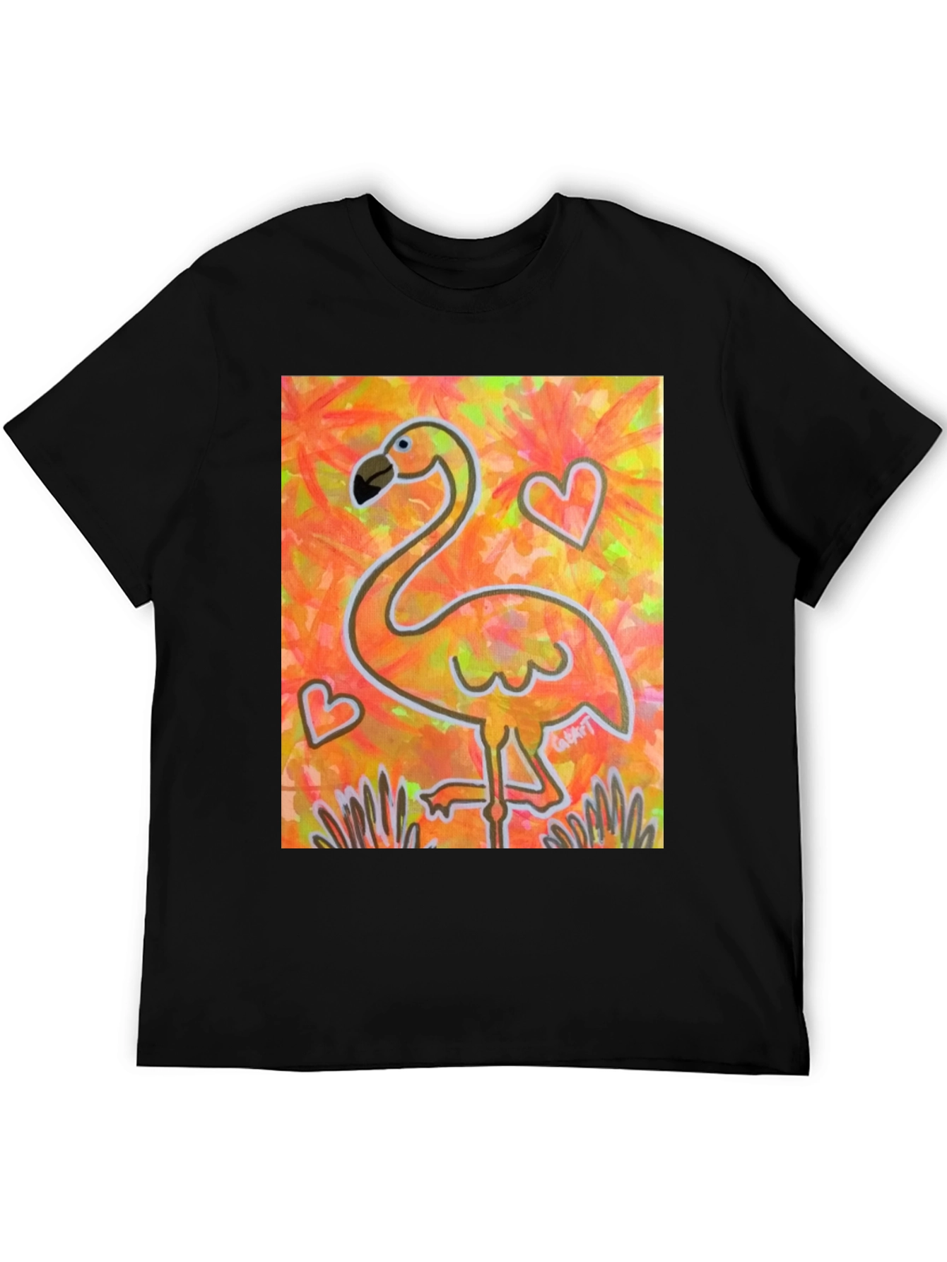 Fun Flamingo Graphic Tee - Stylish & Unique Design